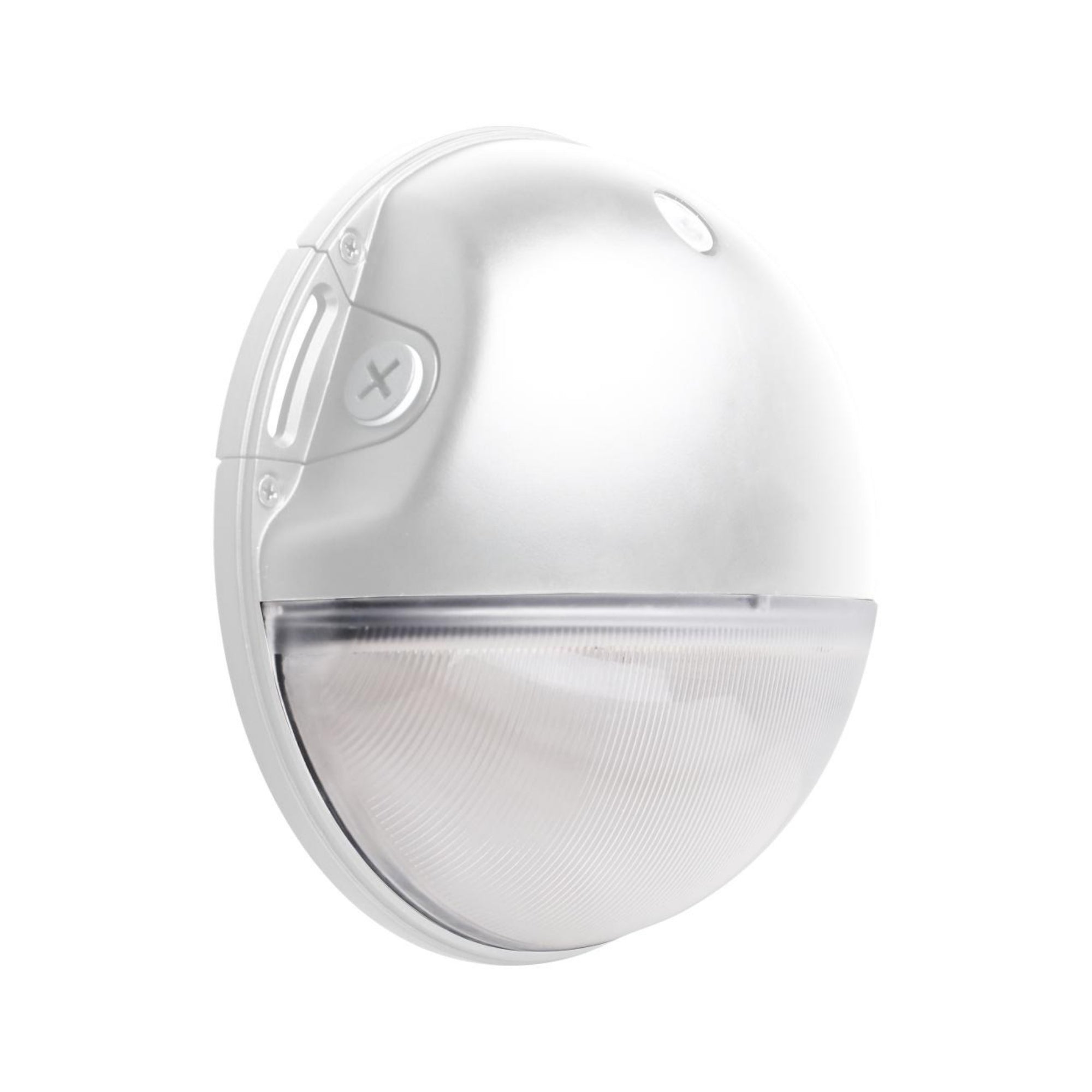 SATCO|NUVO Small Round Wall Pack CCT Selectable with Photocell - Bees Lighting