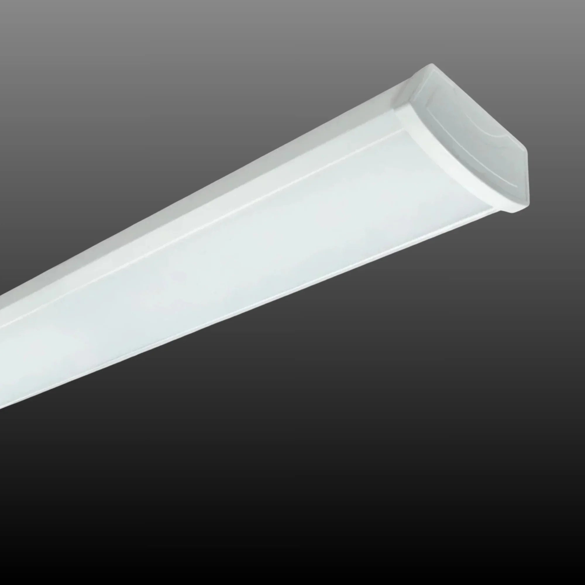 4ft LED Ceiling Wrap Light, 3200 Lumens, 3000K, 120-277V