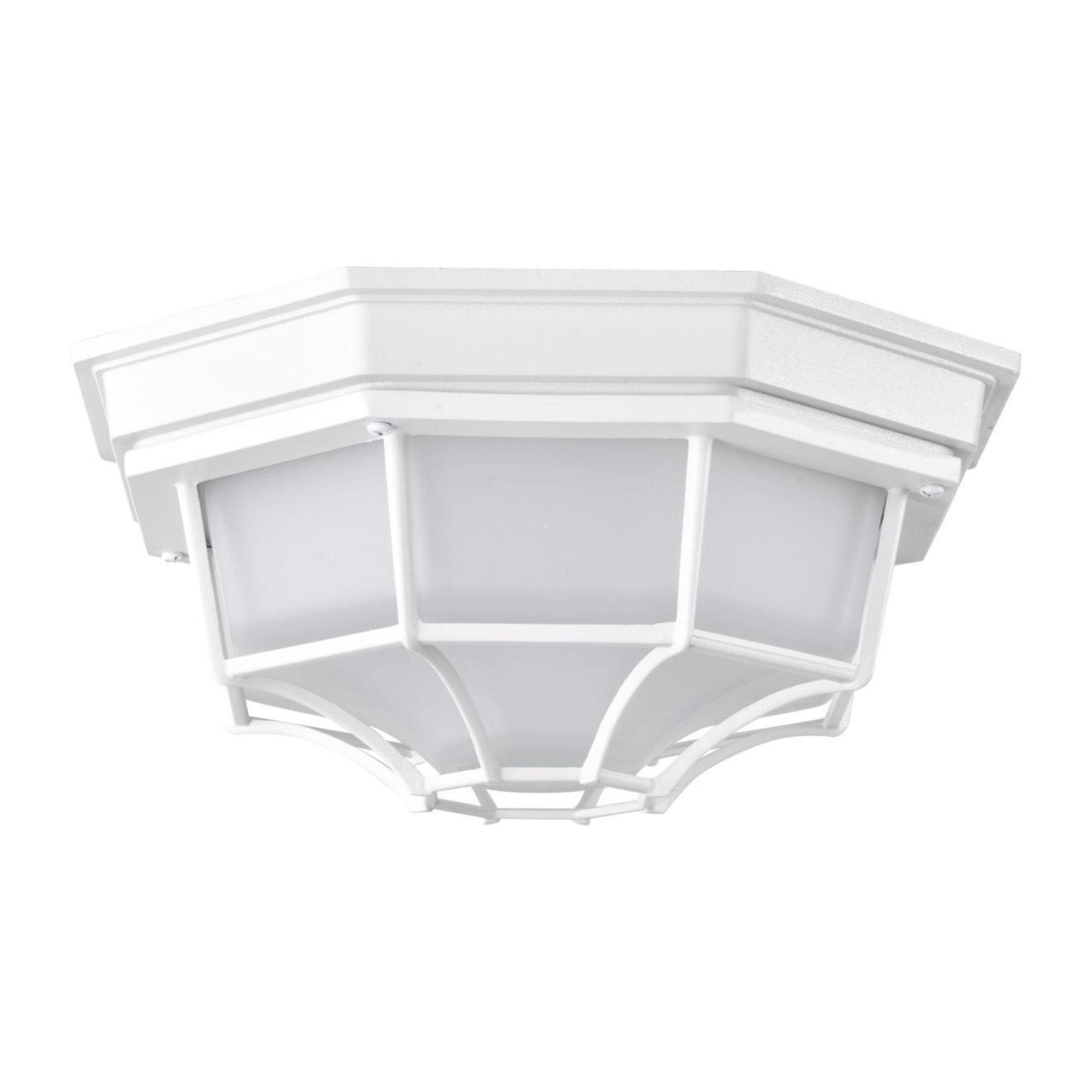 11" LED Ceiling Spider Cage Fixture, 1100 Lm, 3000K, White - Bees Lighting
