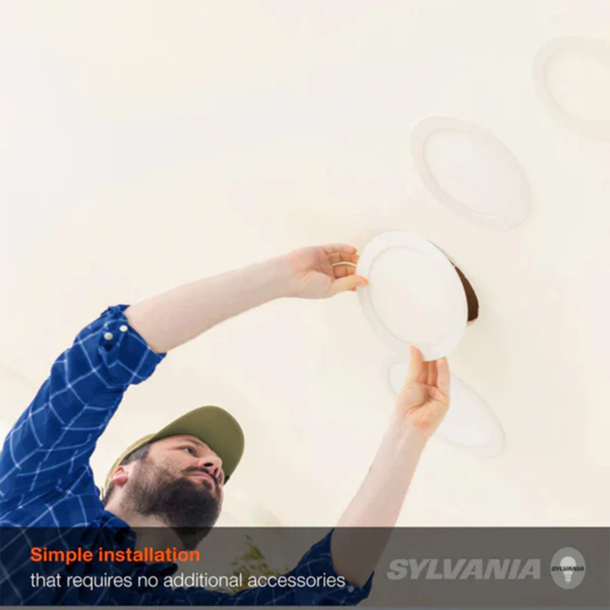 Microdisk 8" LED Canless Downlight, 1600 Lumens, 5-CCT, 120V