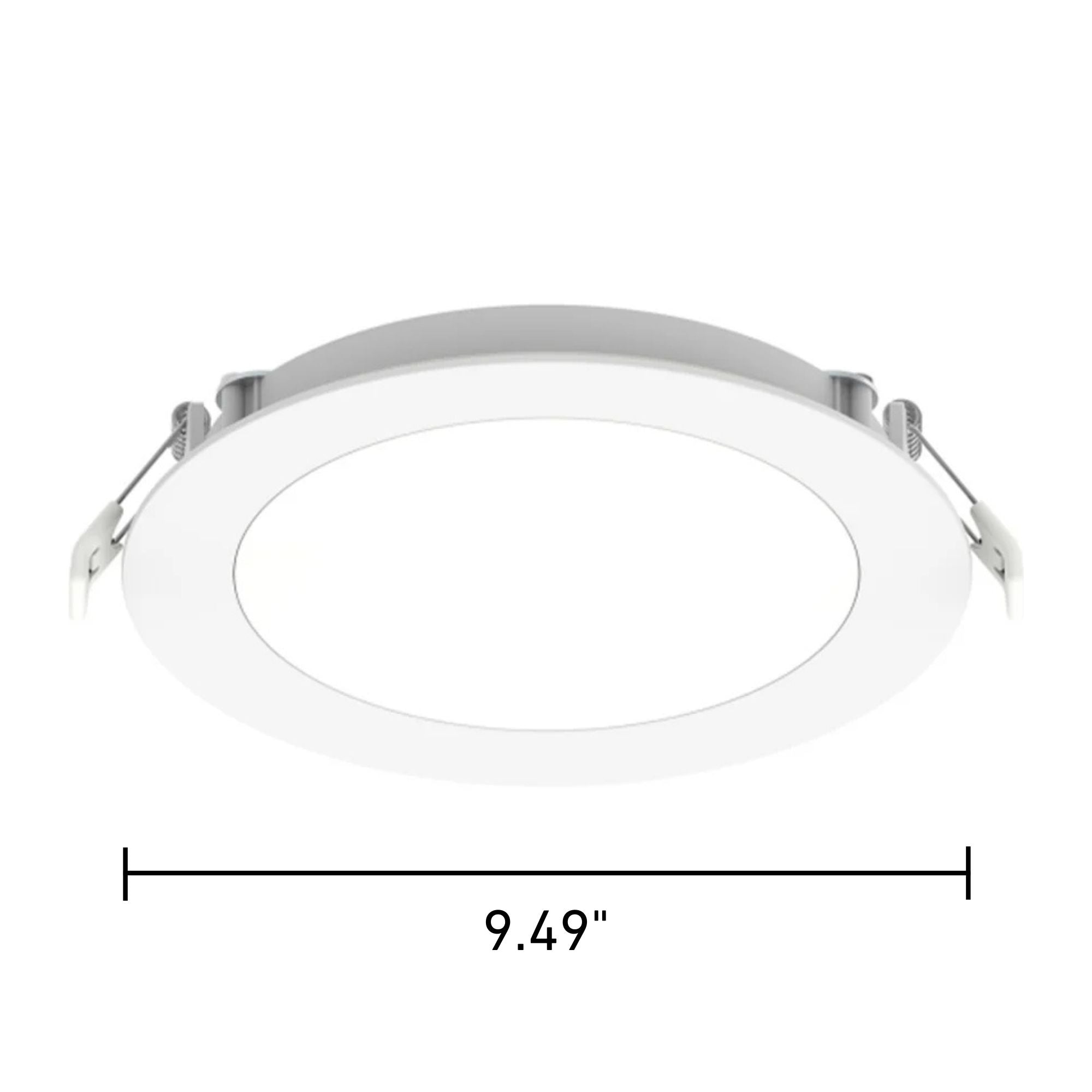 Microdisk 8" LED Canless Downlight, 1600 Lumens, 5-CCT, 120V