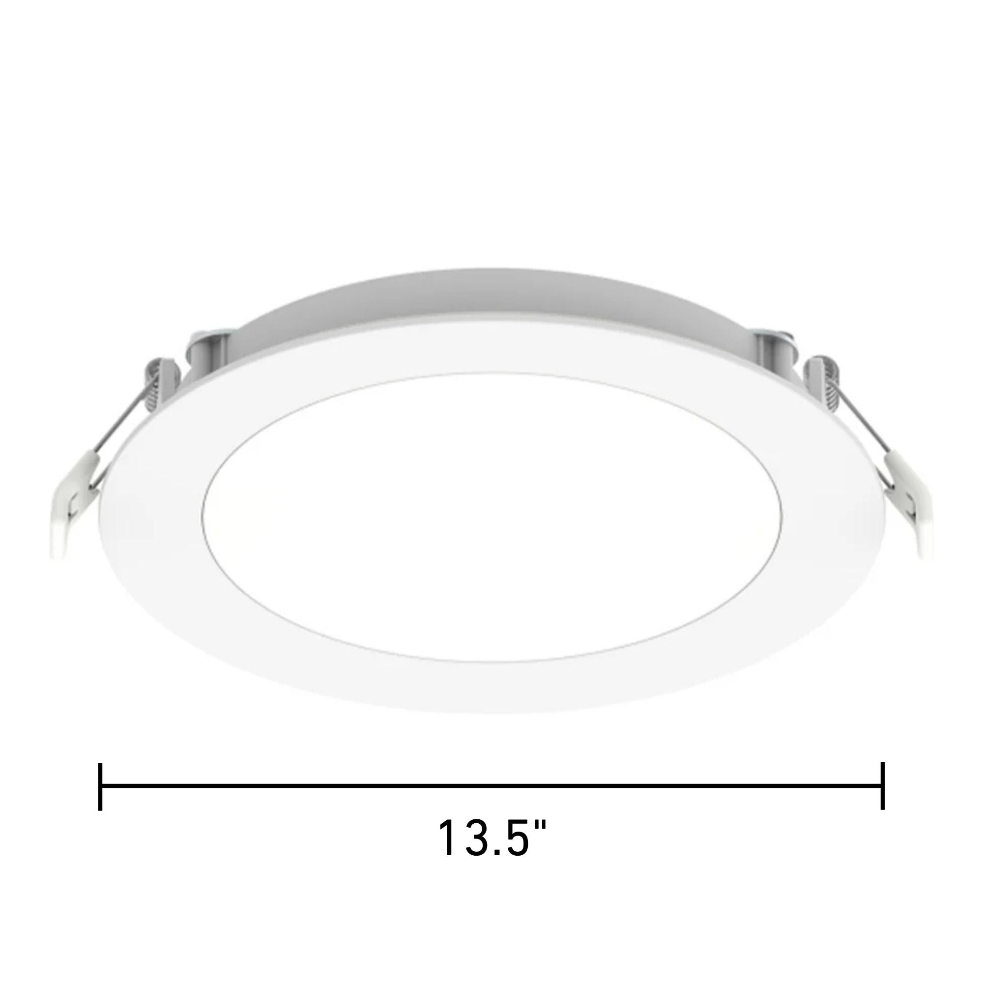 Microdisk 12" LED Canless Downlight, 2000 Lumens, 5-CCT, 120V
