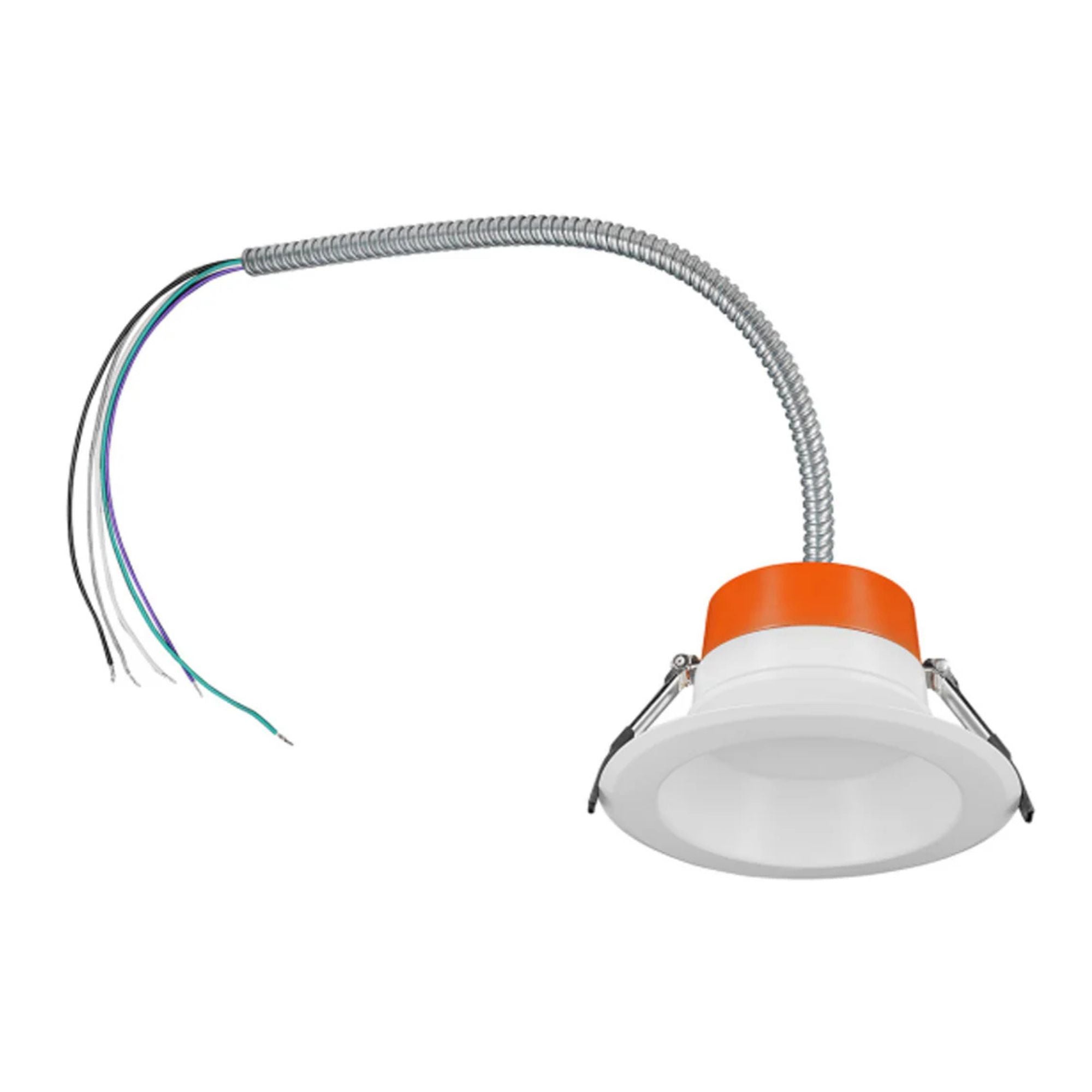 6" LED Commercial Downlight, 2000 Lm, Field Adjustable 4-CCT, 120-277V