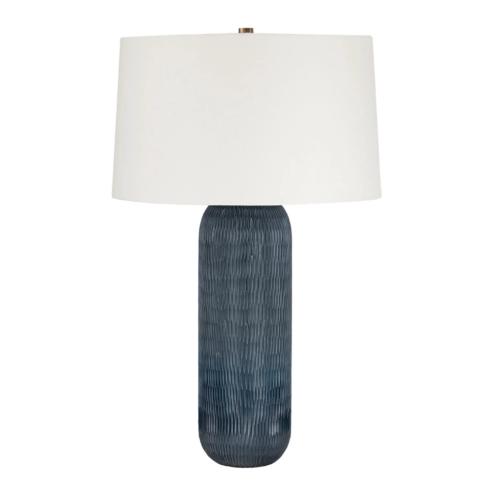 Hopkins 28" Table Lamp, Patina Brass Finish