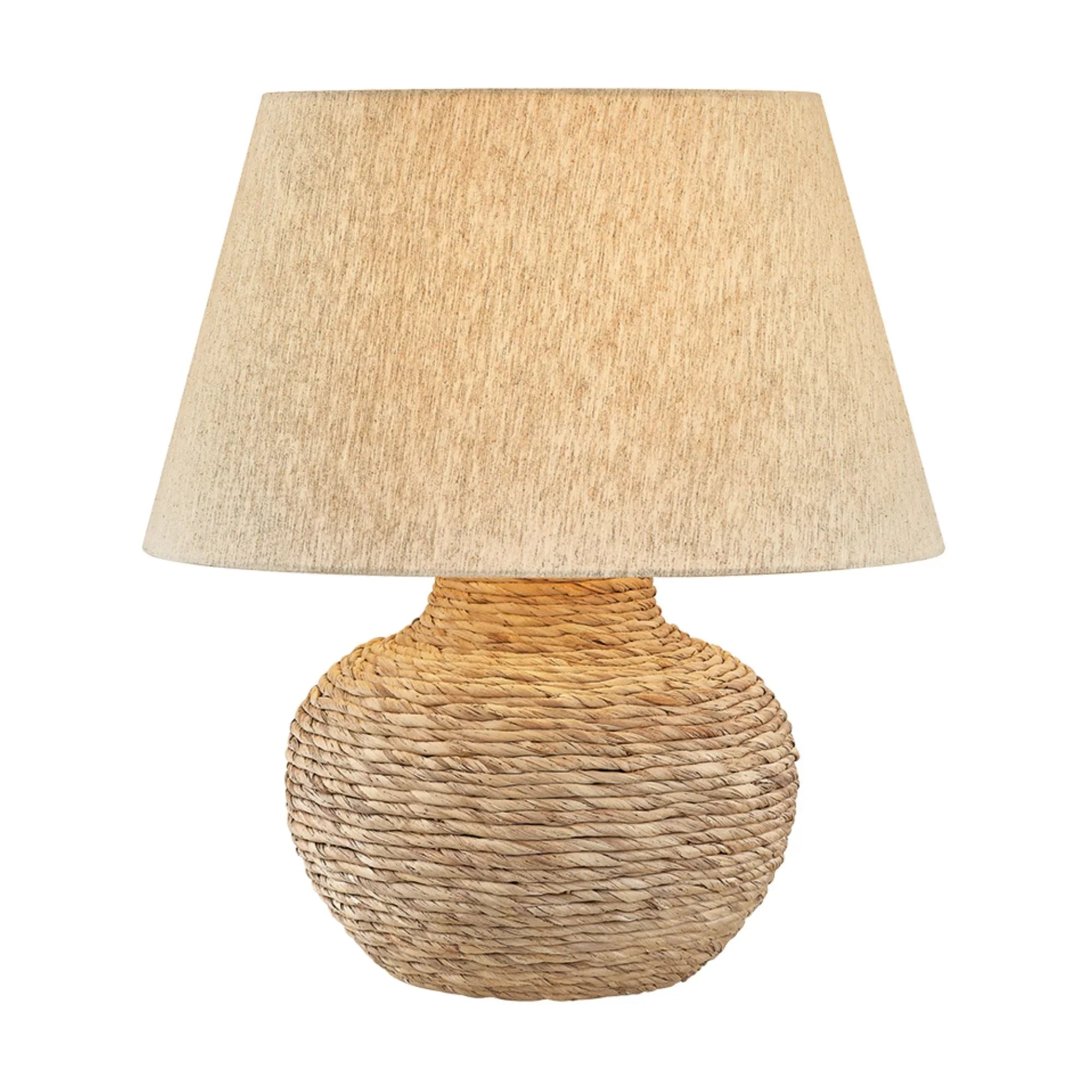 Malik 22" Table Lamp, Patina Brass Finish