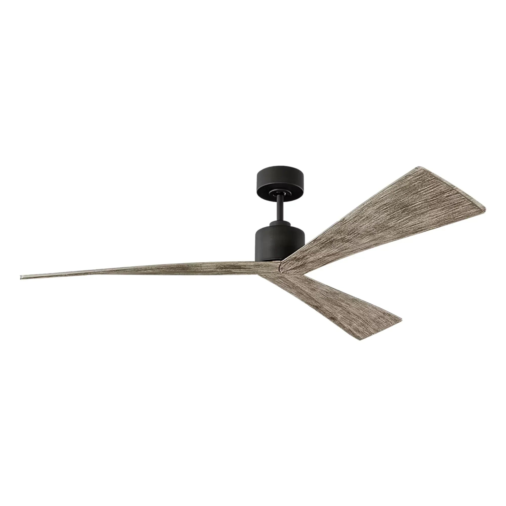 Adler 60" Aged Pewter & Oak Ceiling Fan with Remote