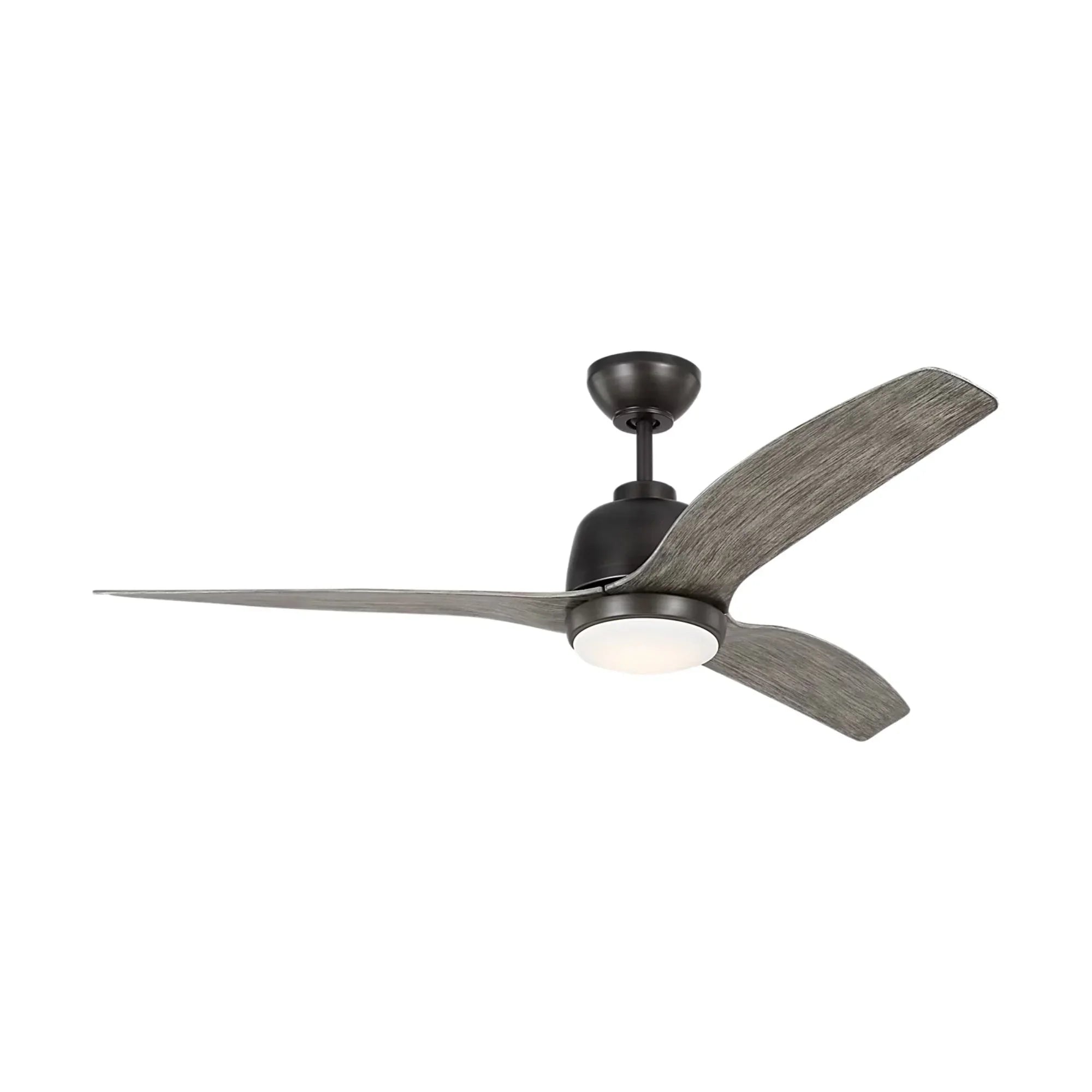 Avila 54" Aged Pewter Ceiling Fan with Light & Remote