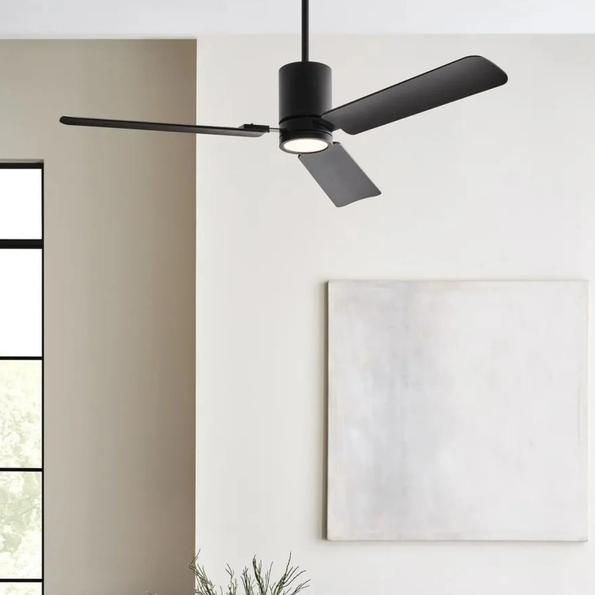 Cleancut Smart 54" Midnight Black LED Ceiling Fan