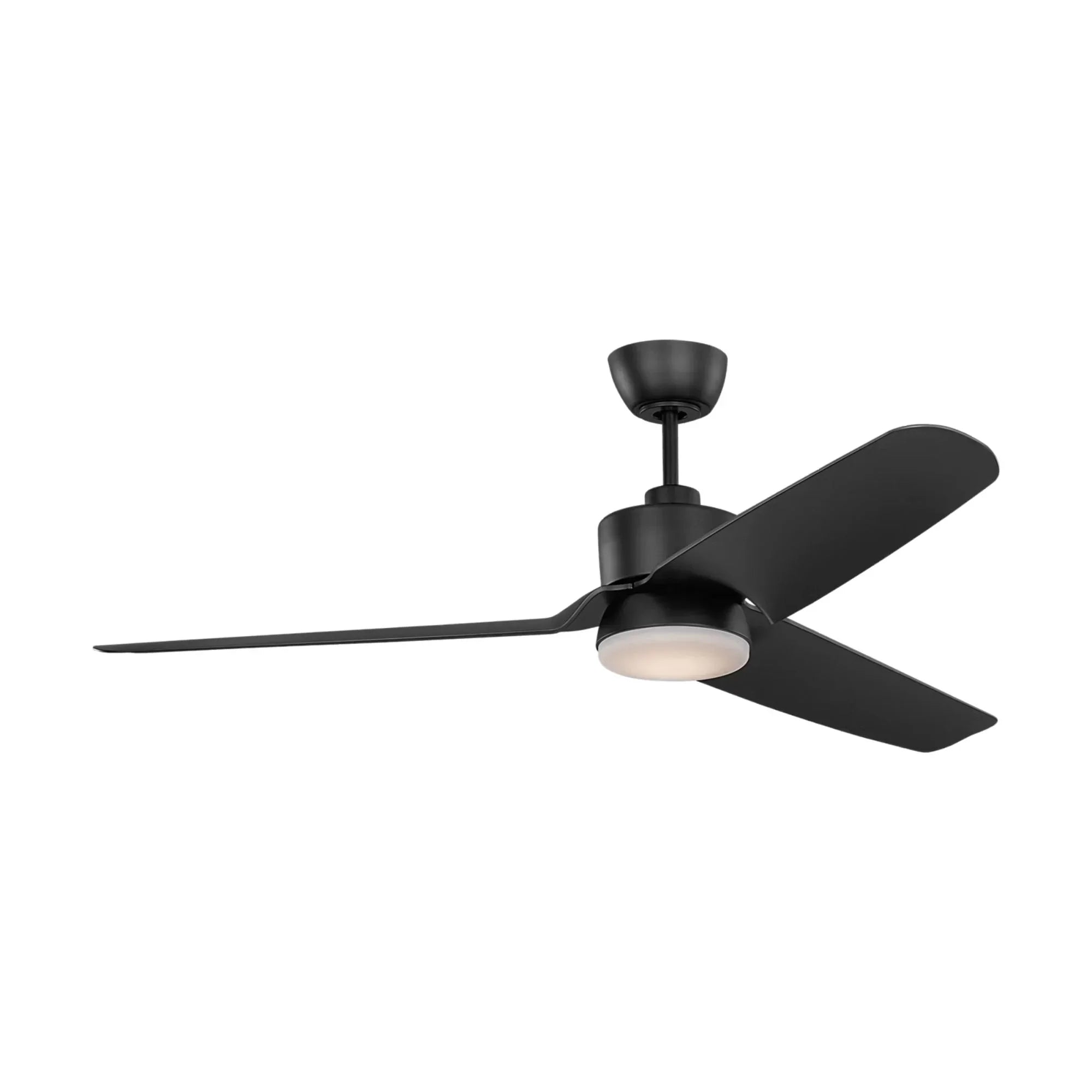 Colgin 56" Midnight Black Downrod LED Ceiling Fan