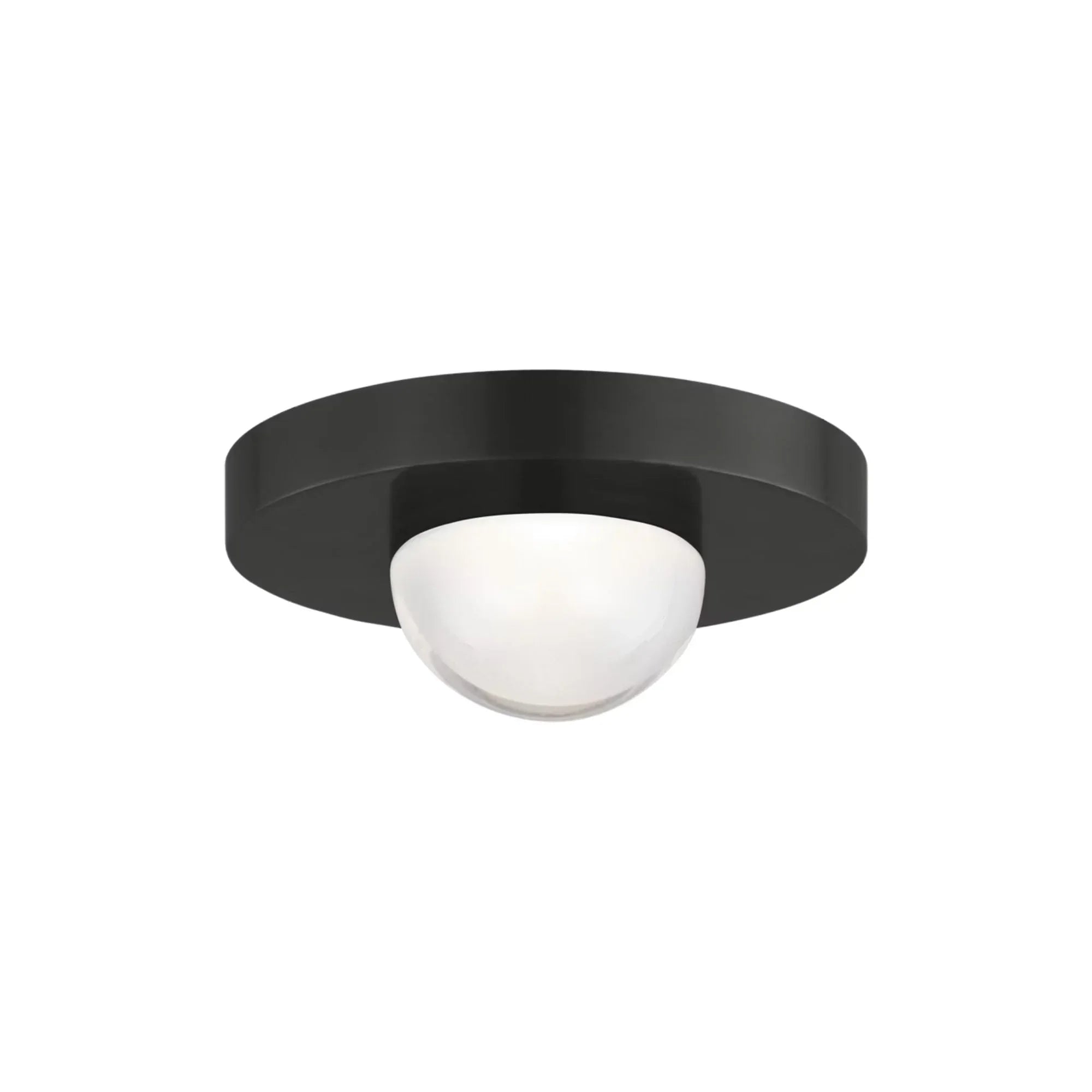 Ebell 5" LED Mini Flush Mount, 120-277V, Dark Bronze Finish