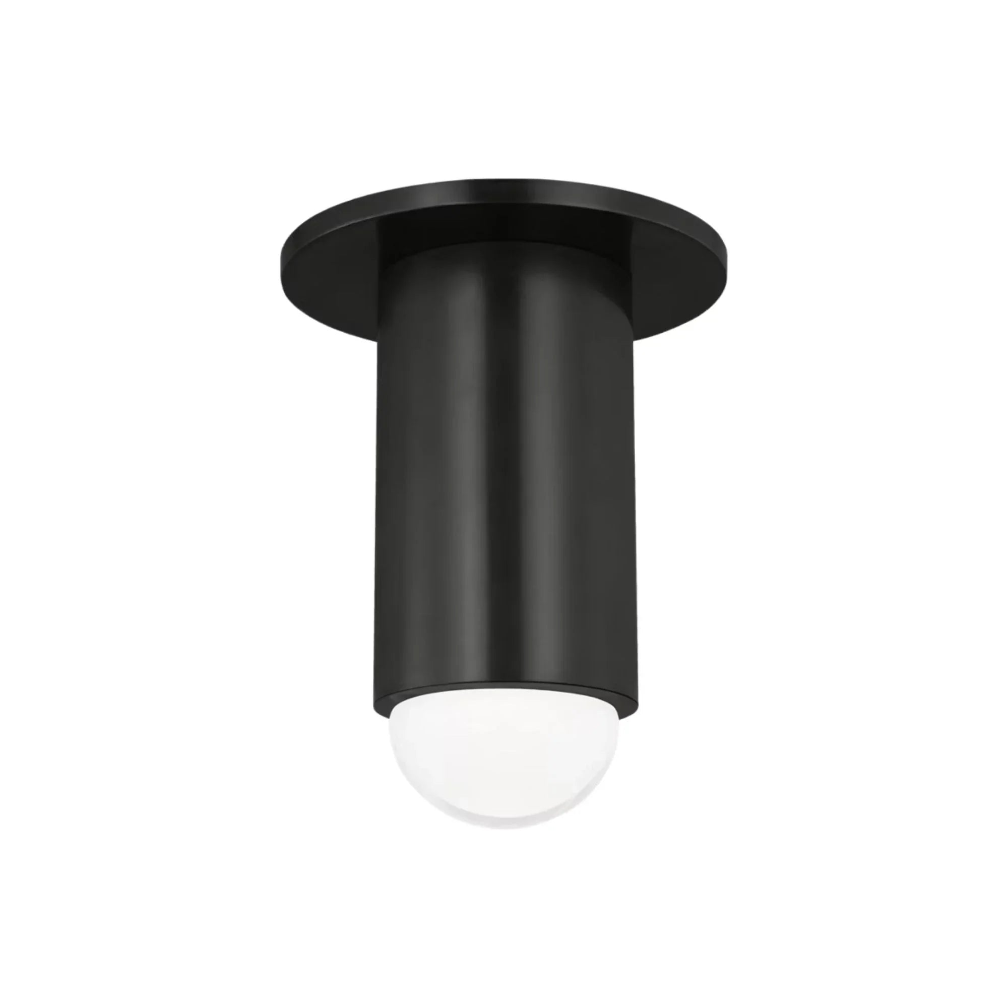 Ebell 6" LED Small Flush Mount, 120-277V, Dark Bronze Finish