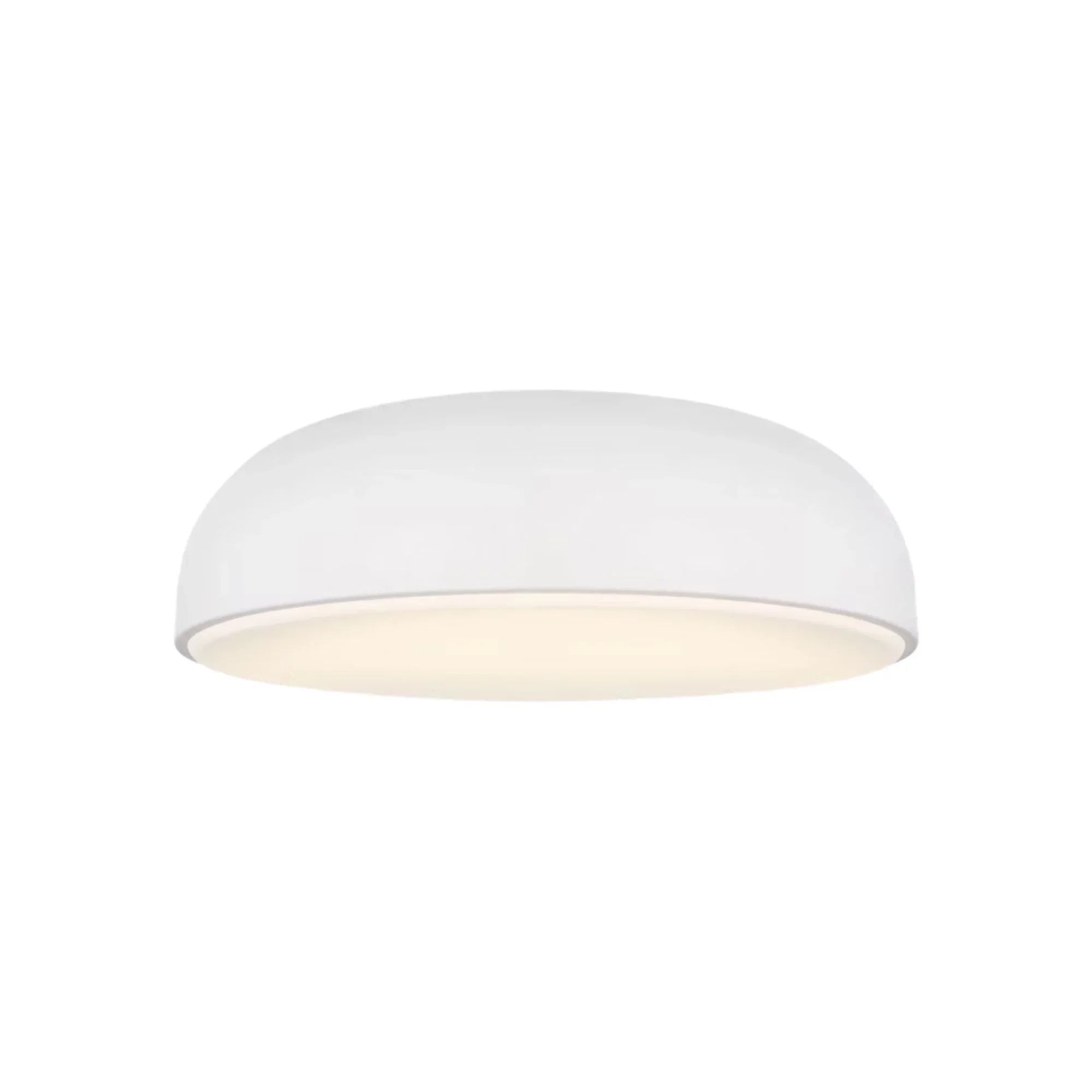 Kosa 13" LED Flush Mount, 120V, Matte White Finish