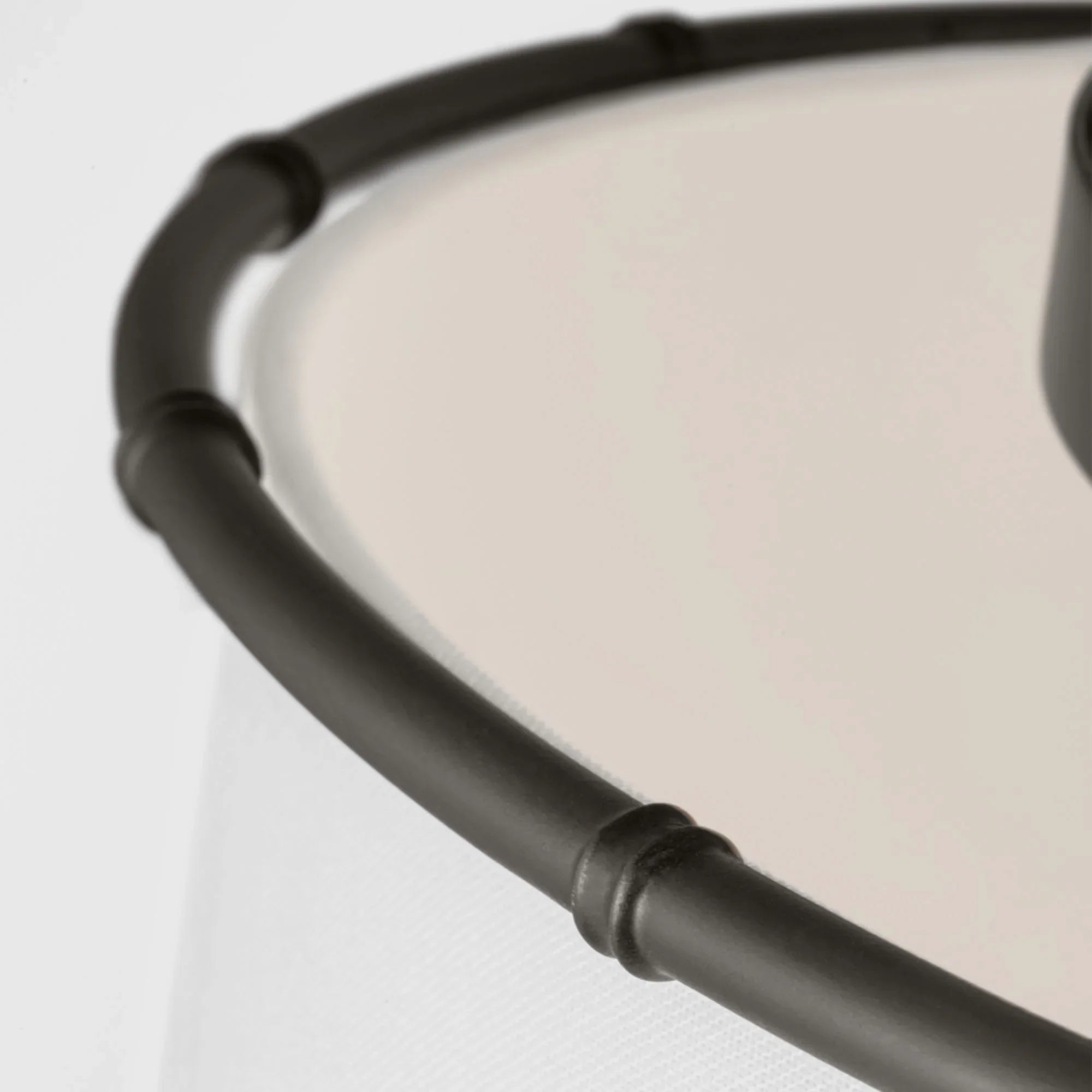 Aldric 19" Medium Flush Mount, Aged Iron Finish