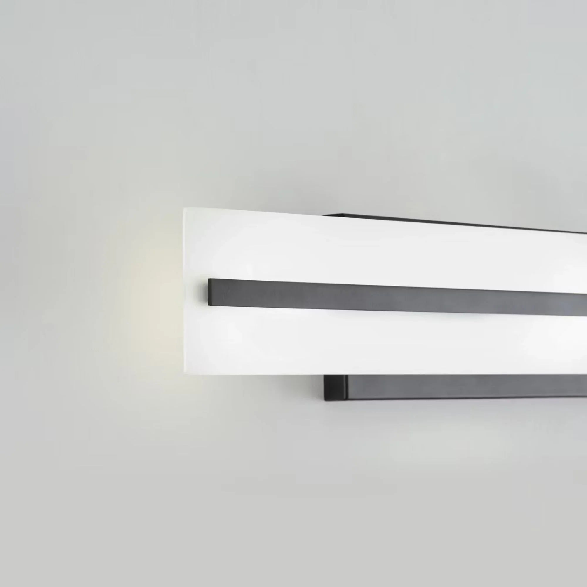 Dex 30" Large 3-Light LED Bathroom Vanity, Midnight Black Finish