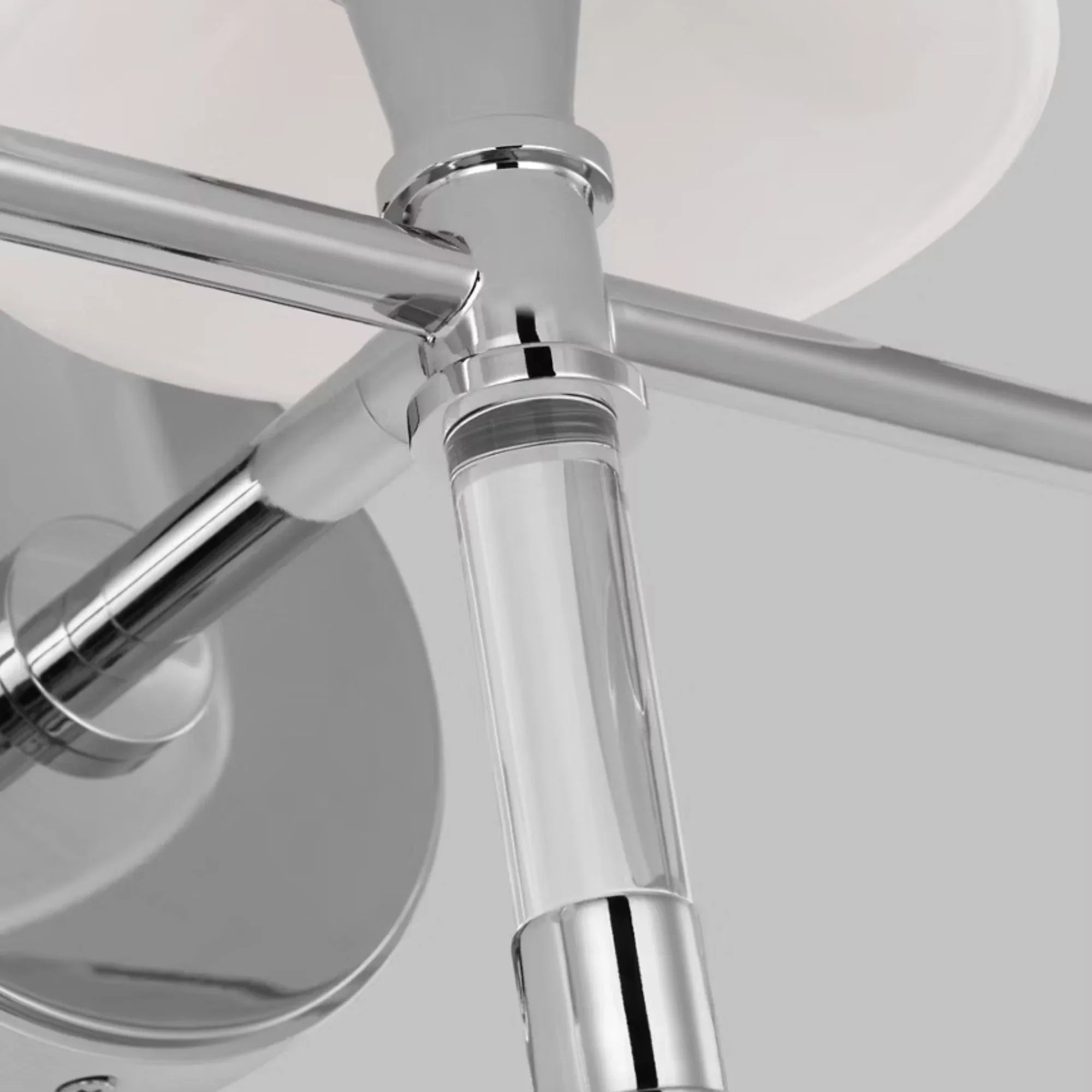 Hanover 25" 3-Light Bathroom Vanity, Polished Nickel Finish