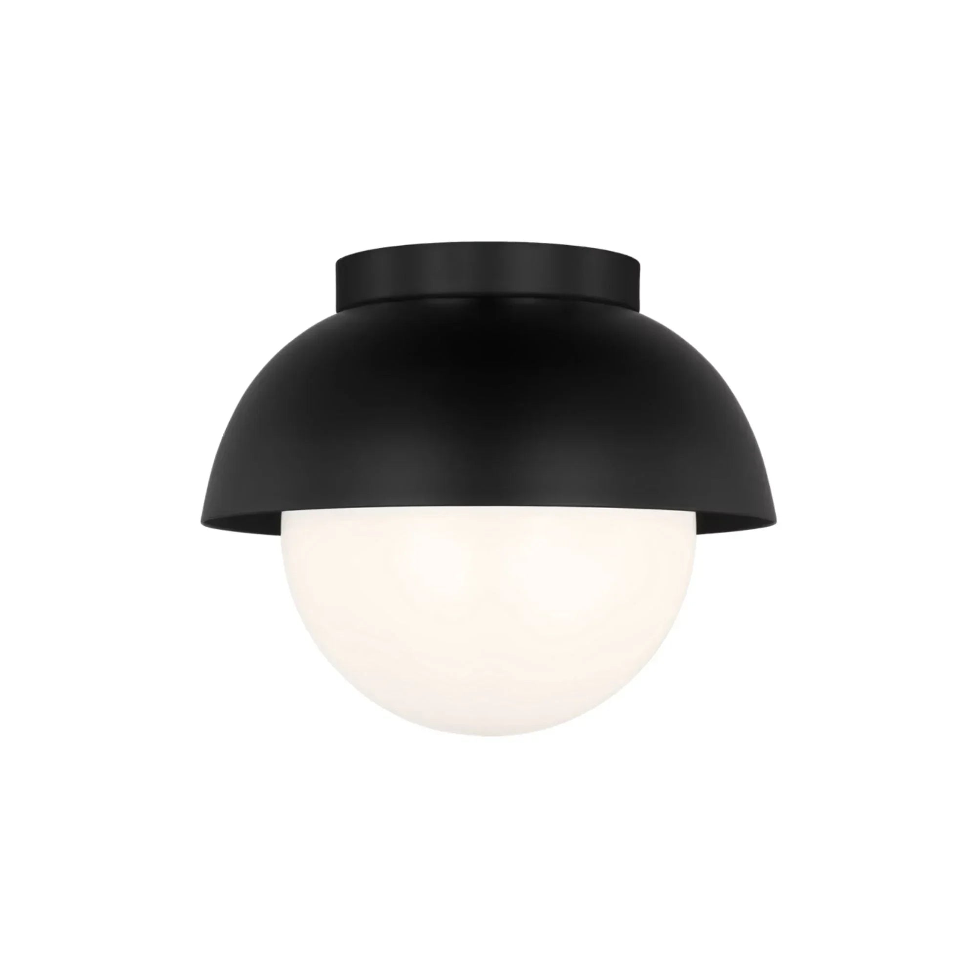 Hyde 8" Flush Mount, Midnight Black Finish