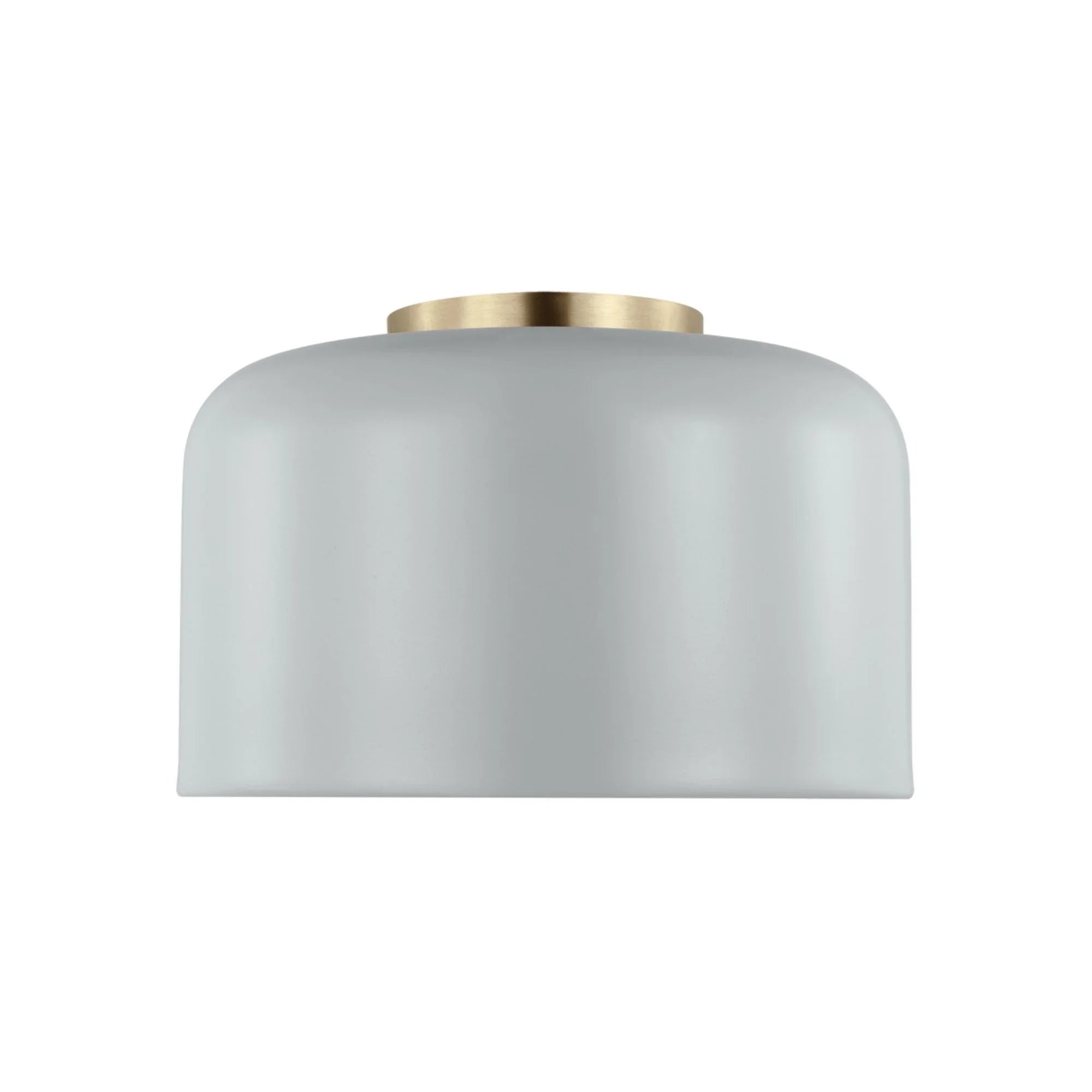 Malone 11" LED Small Flush Mount, Matte Grey Finish