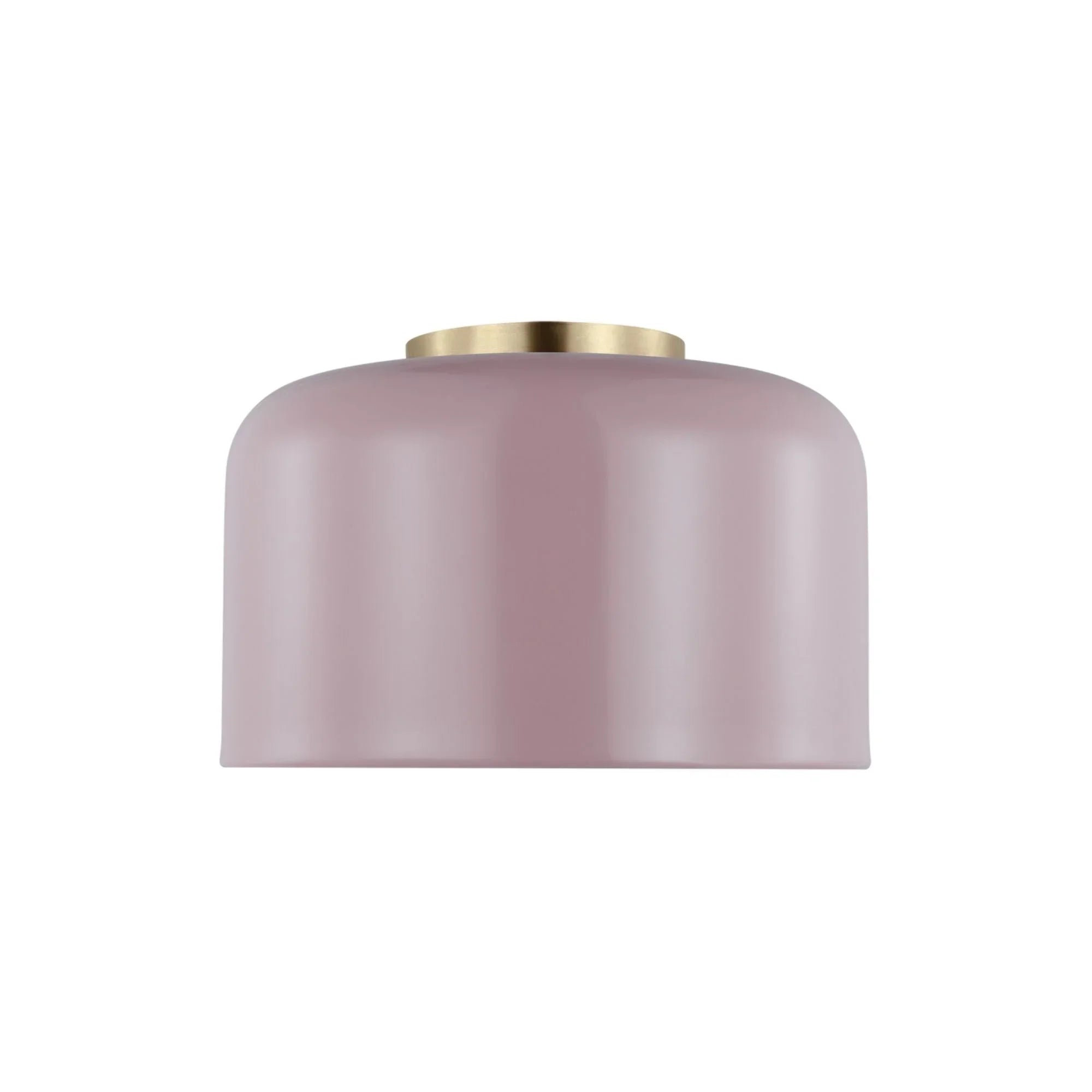 Malone 11" LED Small Flush Mount, Rose Finish