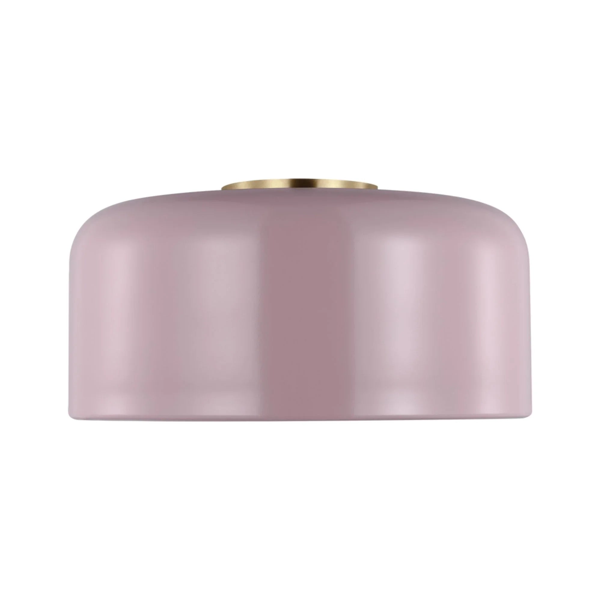 Malone 14" LED Medium Flush Mount, Rose Finish
