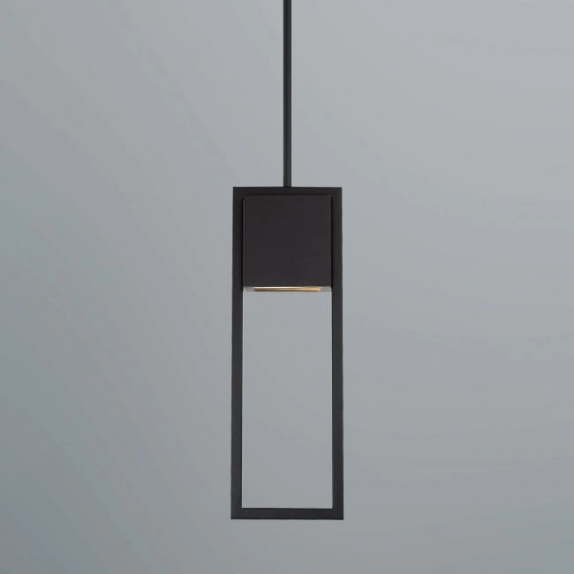 Archetype 18" LED Pendant, Black Finish - Bees Lighting