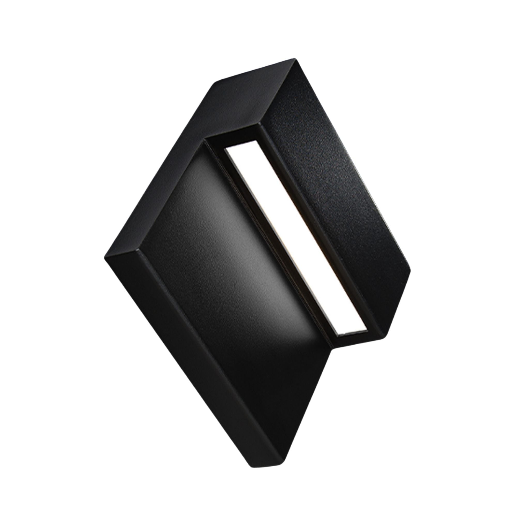 Balance 6 in. LED Outdoor Wall Sconce CCT Selectable Black Finish - Bees Lighting