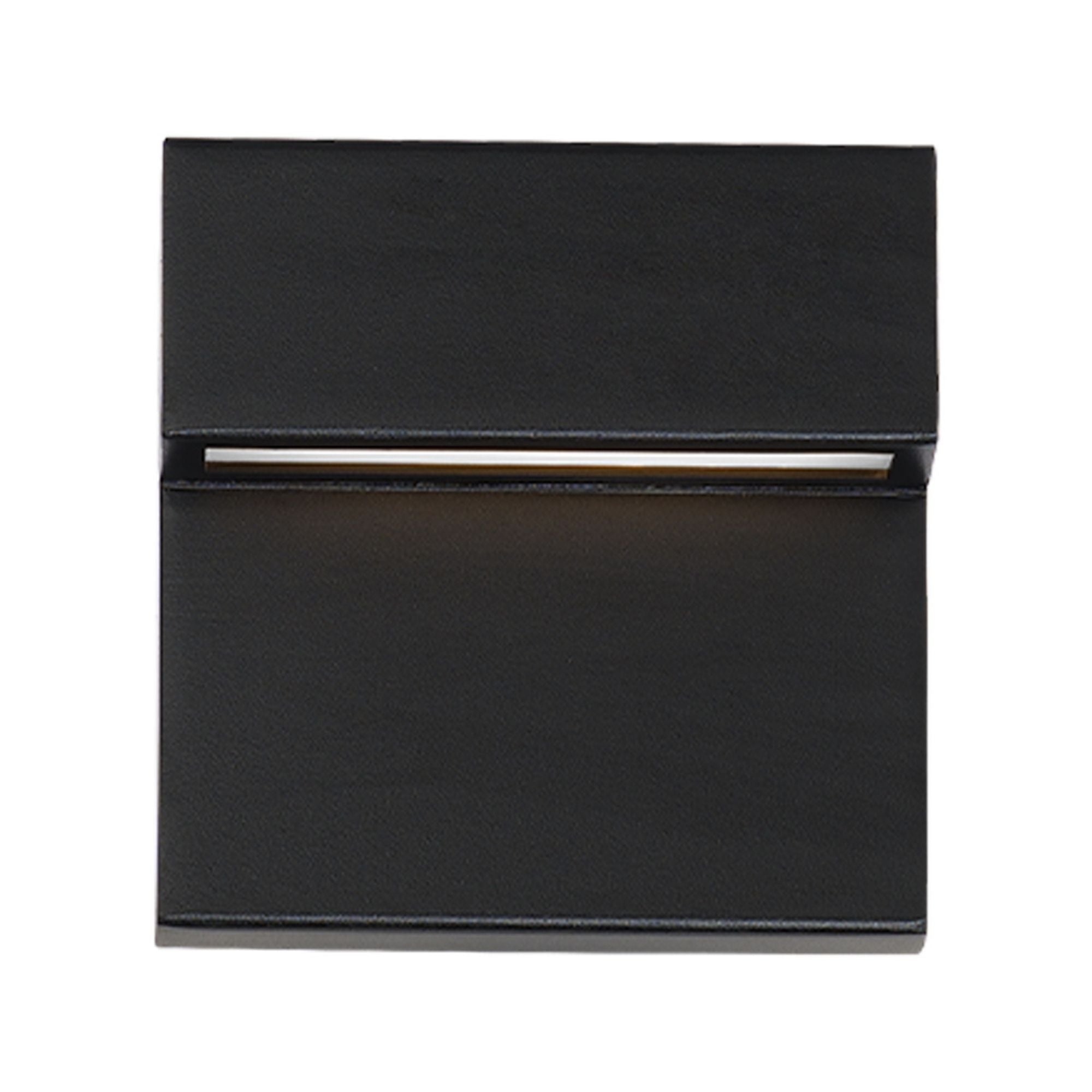 Balance 6 in. LED Outdoor Wall Sconce CCT Selectable Black Finish - Bees Lighting