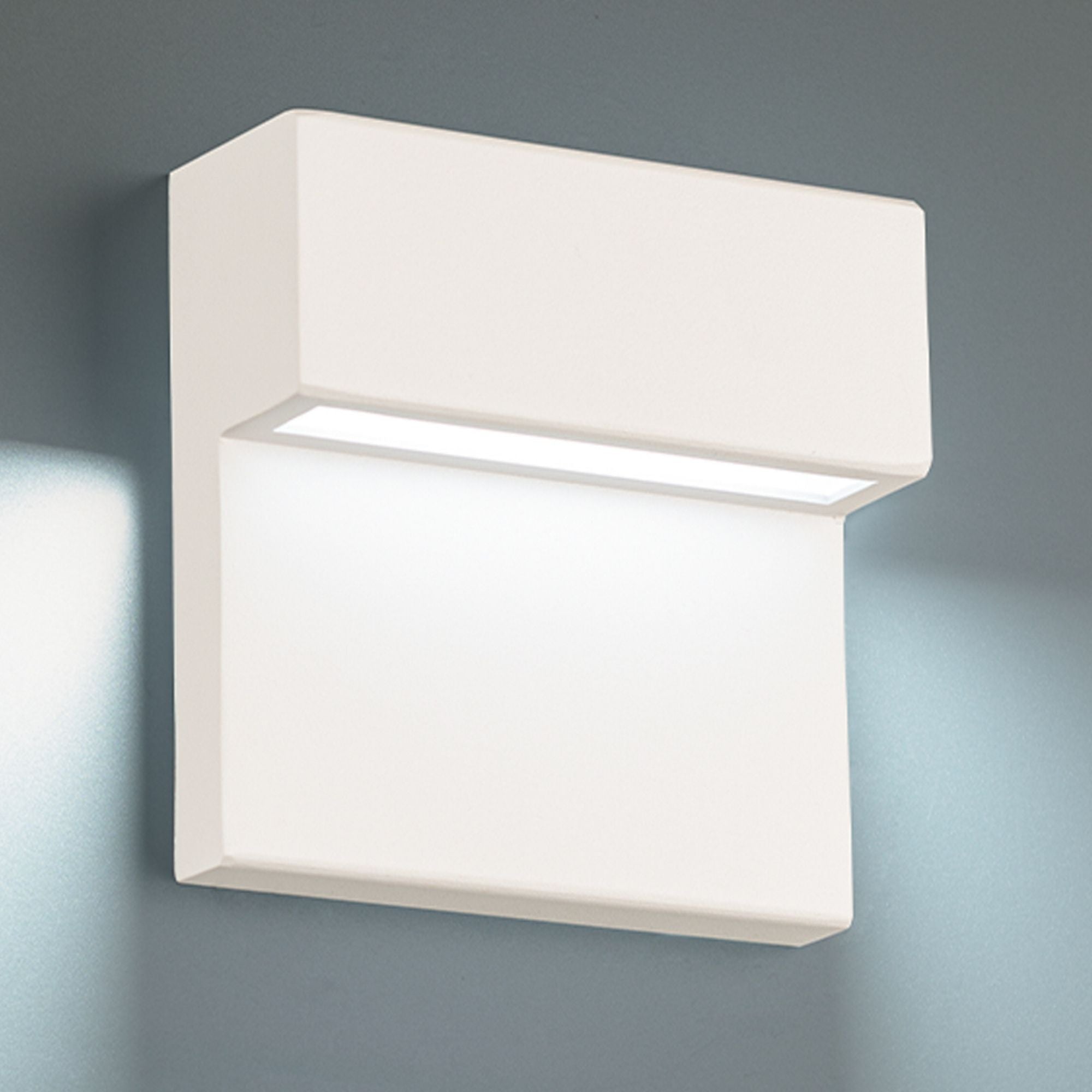 Balance 6 in. LED Outdoor Wall Sconce CCT Selectable White Finish - Bees Lighting