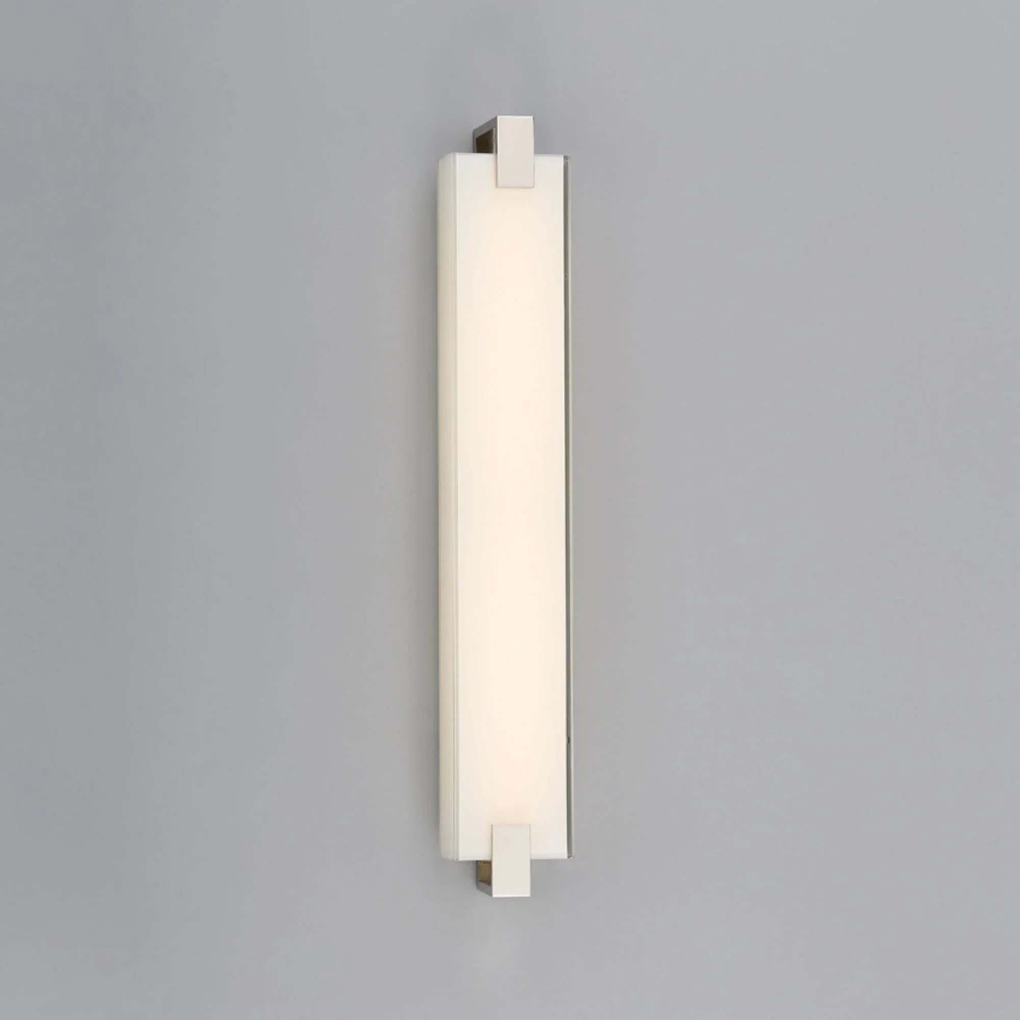 Bliss 28" LED Bathroom Vanity, 3CCT, Polished Nickel Finish - Bees Lighting