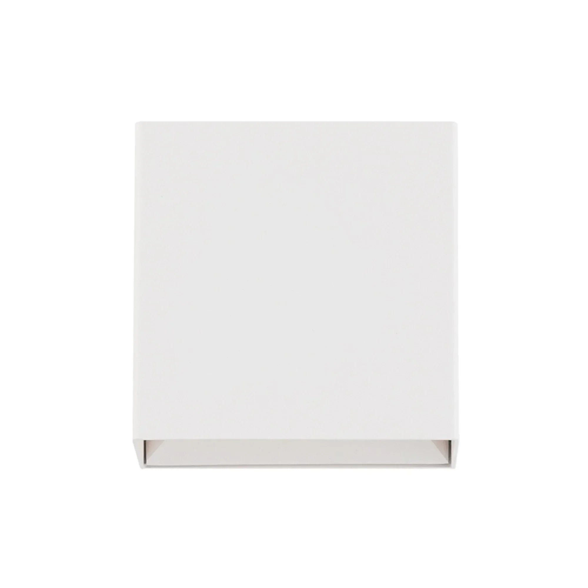 Boxi 5" LED Wall Sconce, 3CCT, White Finish
