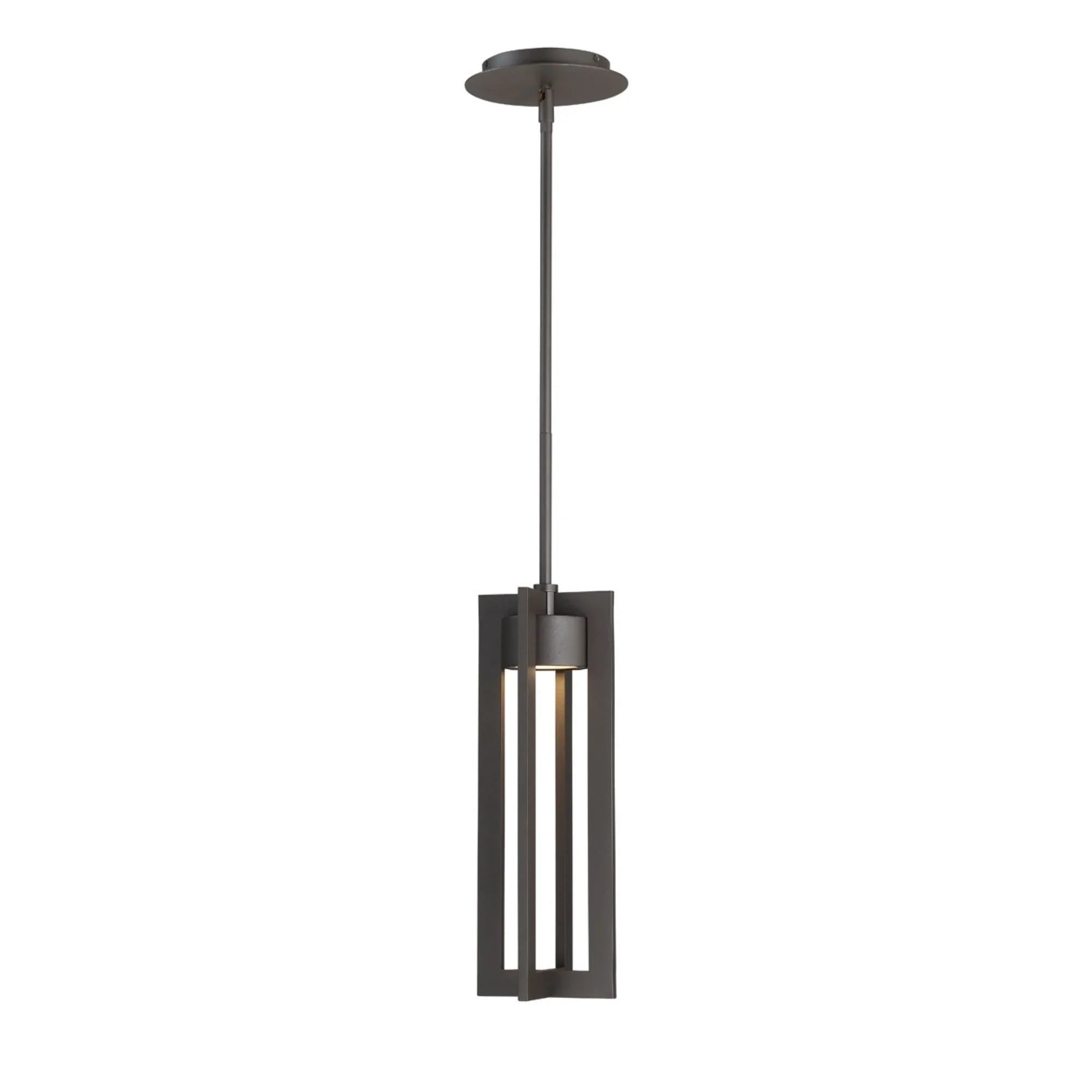 Chamber 16" LED Pendant, Bronze Finish - Bees Lighting