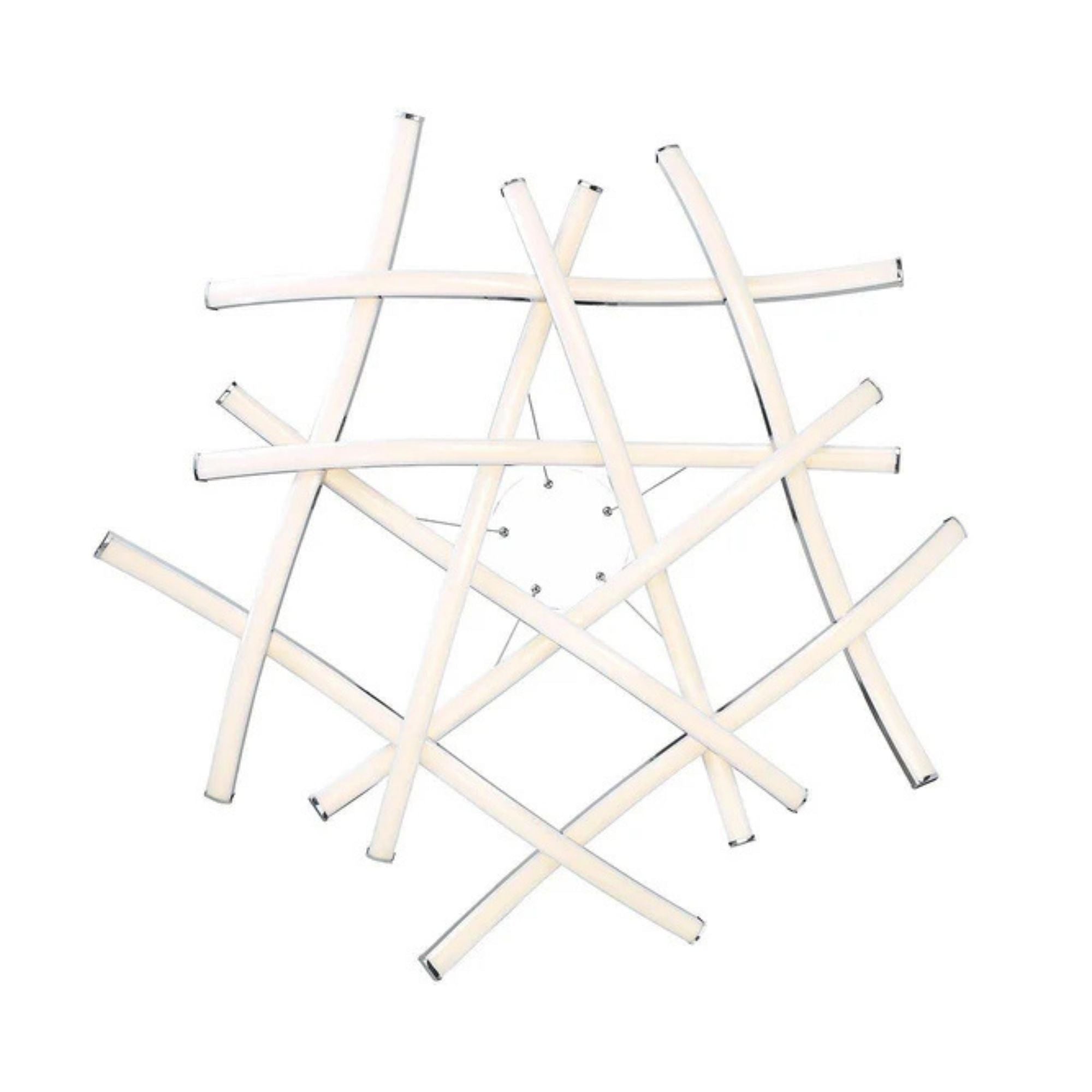 Divergence 64 in. 5 Lights LED Chandelier Chrome Finish - Bees Lighting