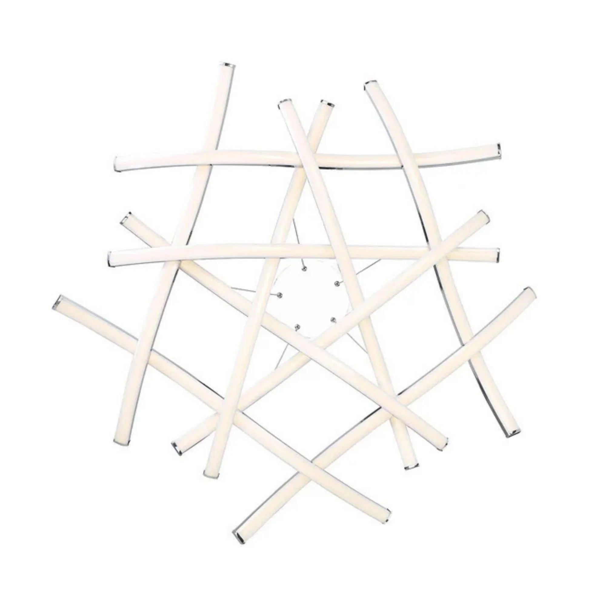 Divergence 64" LED Chandelier, Chrome Finish - Bees Lighting