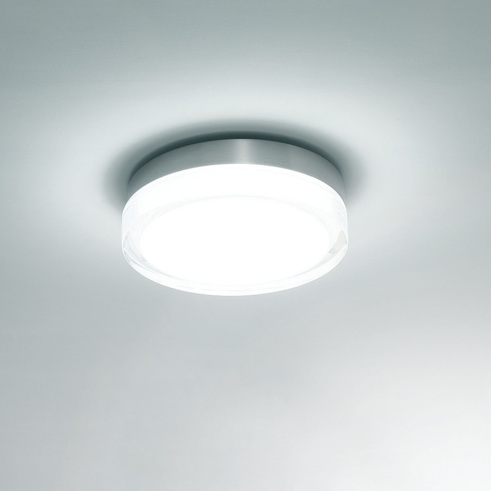 Dot 6 in. LED Flush Mount Light 3000K Silver Finish - Bees Lighting