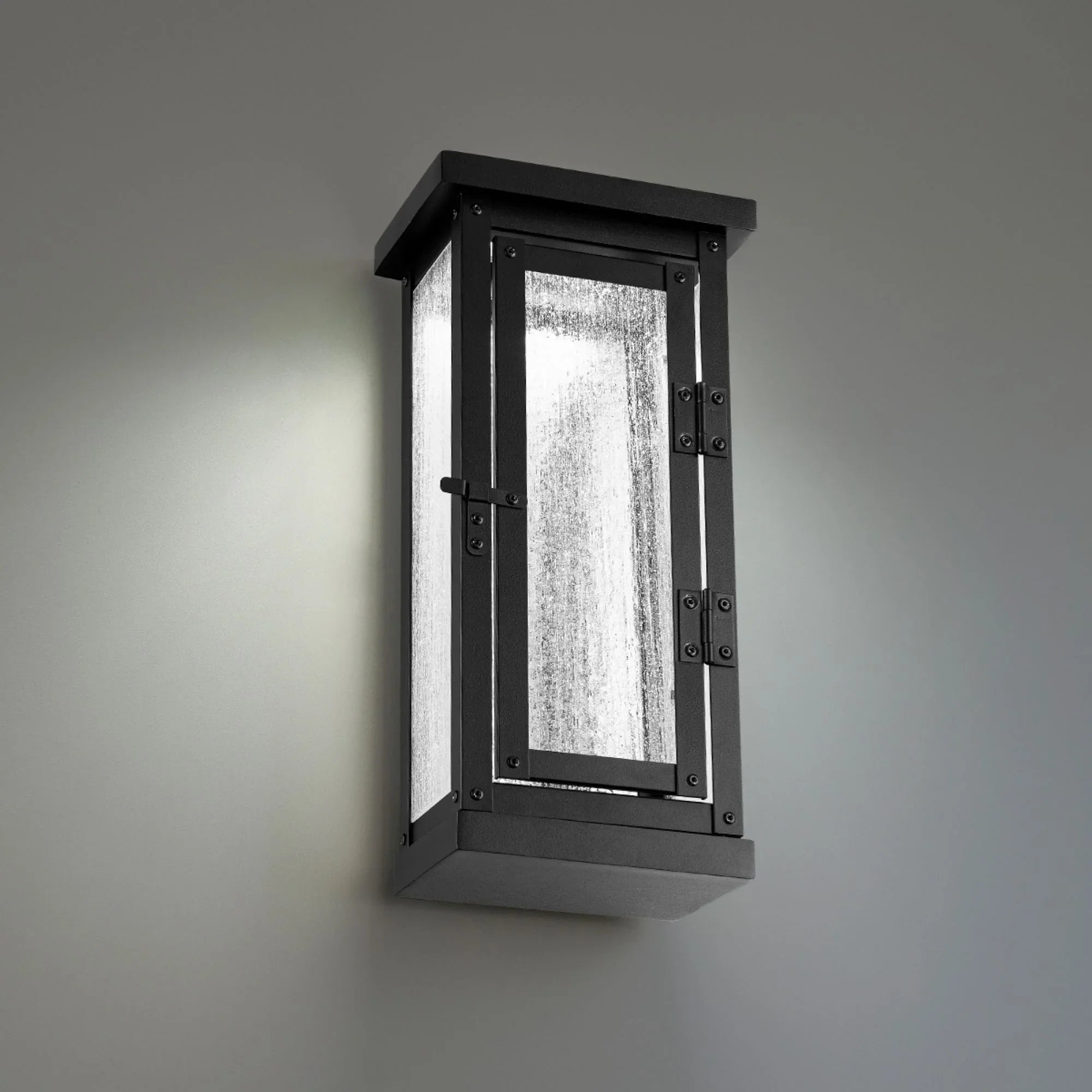 Eliot 14 in. LED Outdoor Wall Sconce 196 Lumens 3000K Black Finish - Bees Lighting