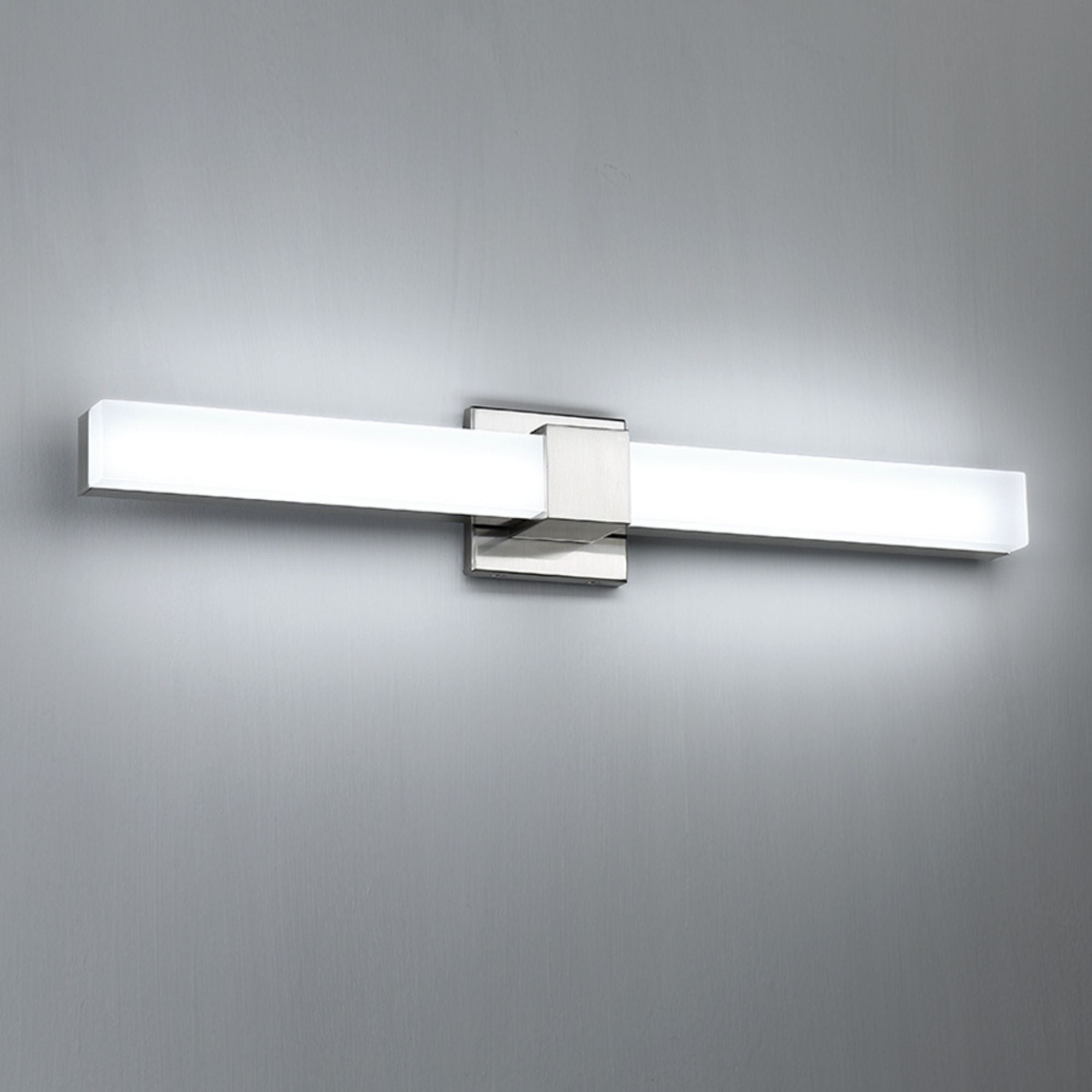 Esprit 26 in. LED Bath Bar 1240 Lumens 3000K Nickel Finish - Bees Lighting
