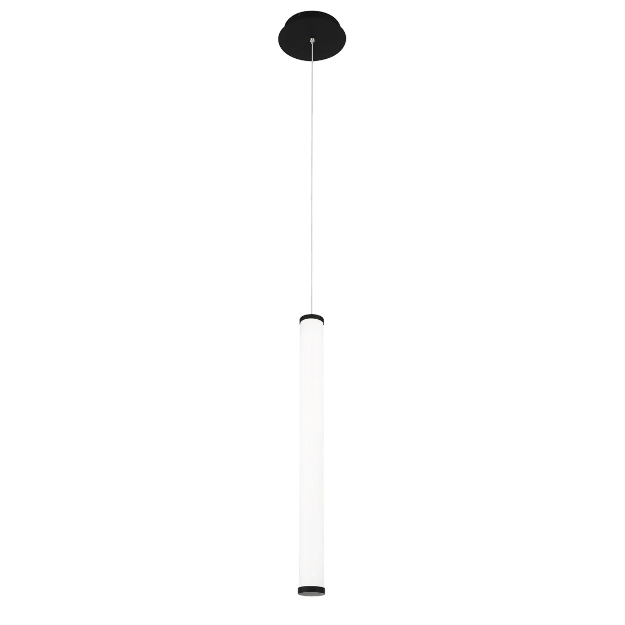 Flare 25" LED Pendant, Black Finish - Bees Lighting