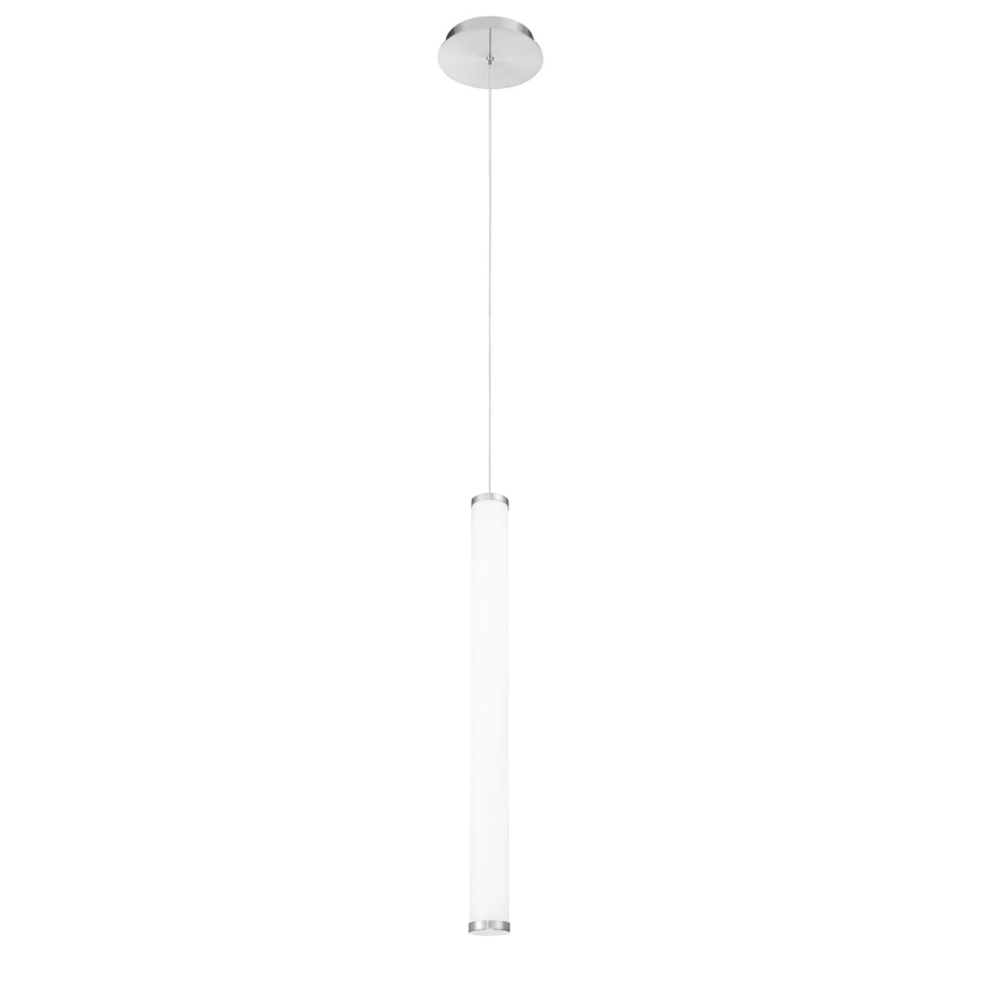 Flare 25" LED Pendant, Brushed Nickel Finish - Bees Lighting