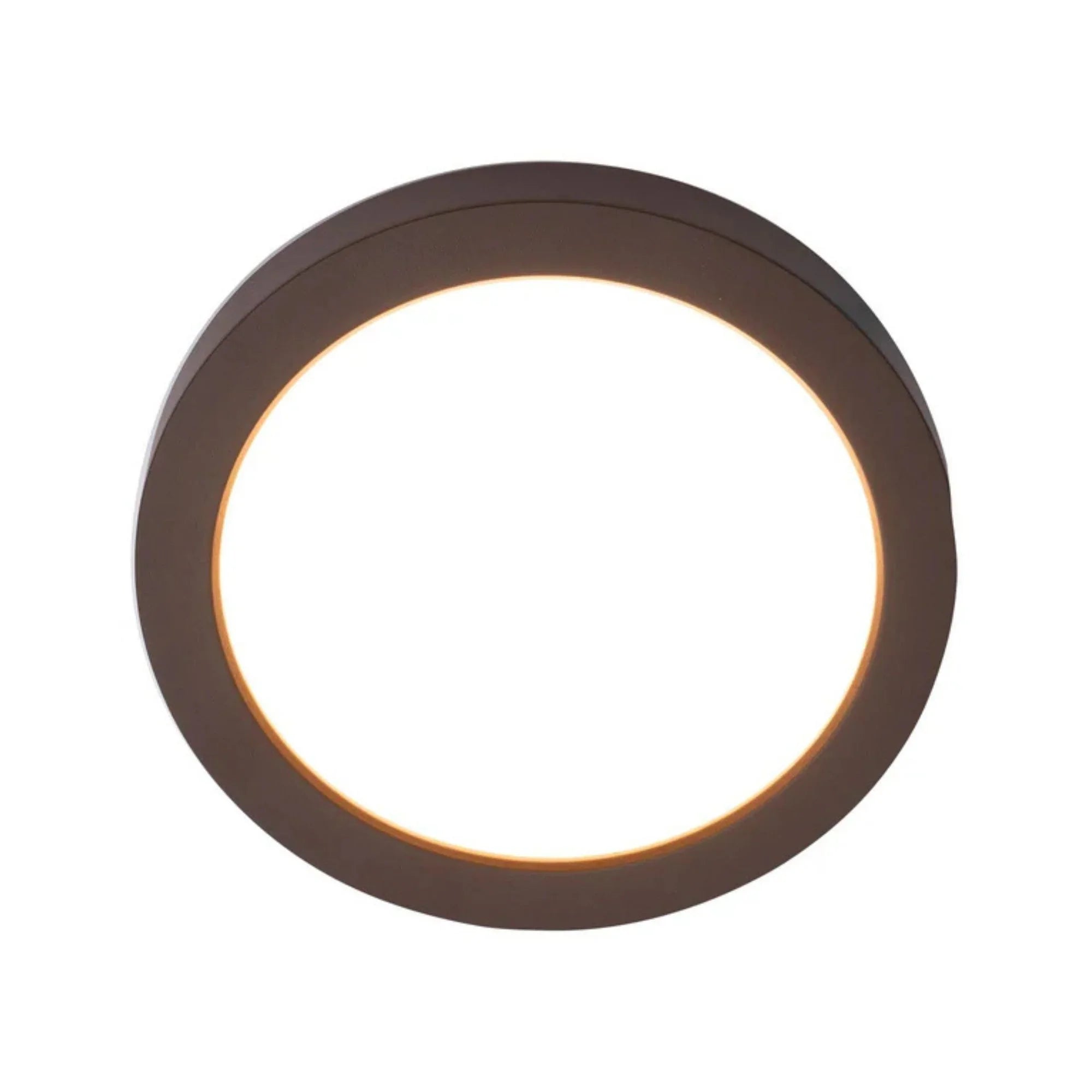 5 in. LED Outdoor Flush Mount 3000K Bronze Finish - Bees Lighting
