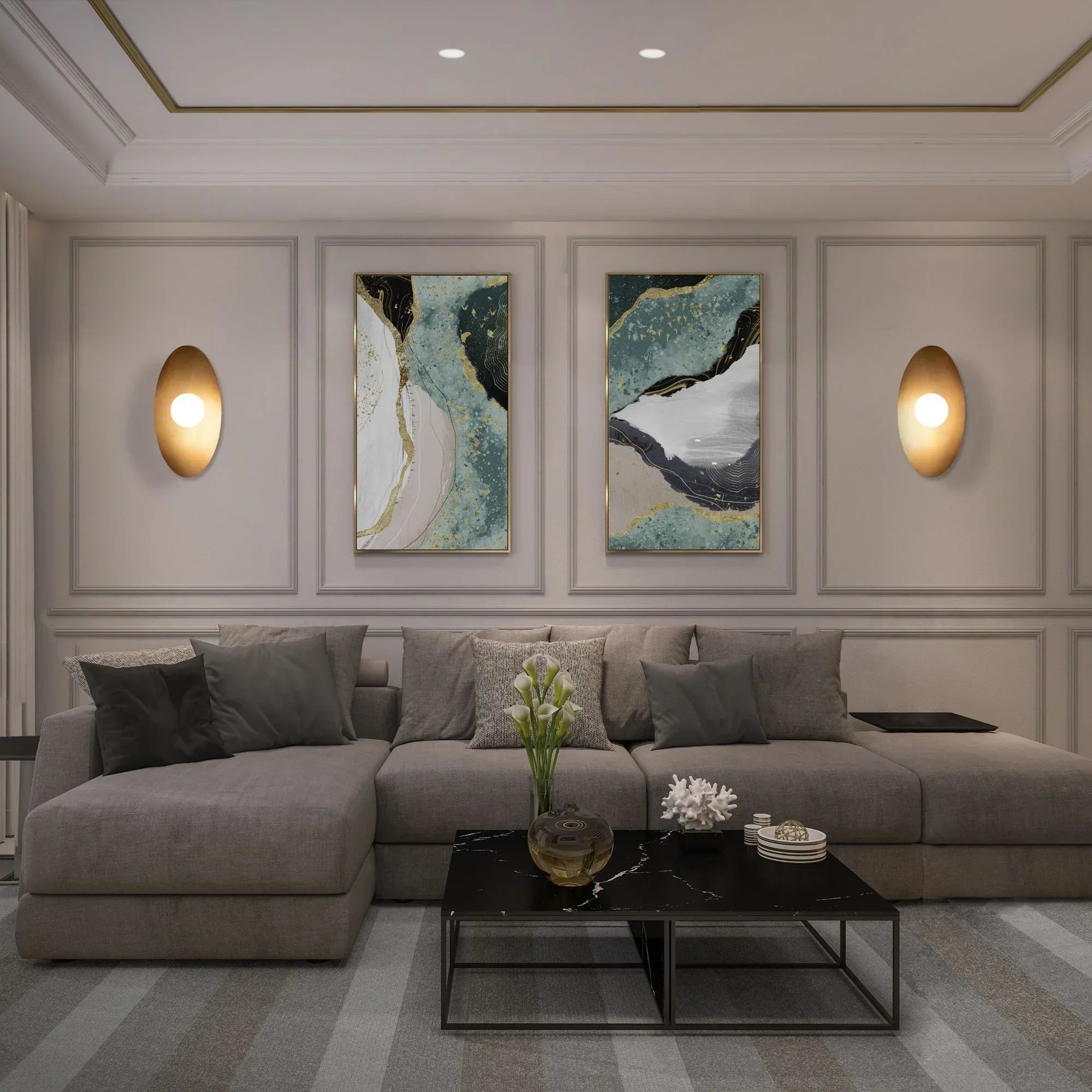 Glamour Wall Sconce 3000K - Bees Lighting