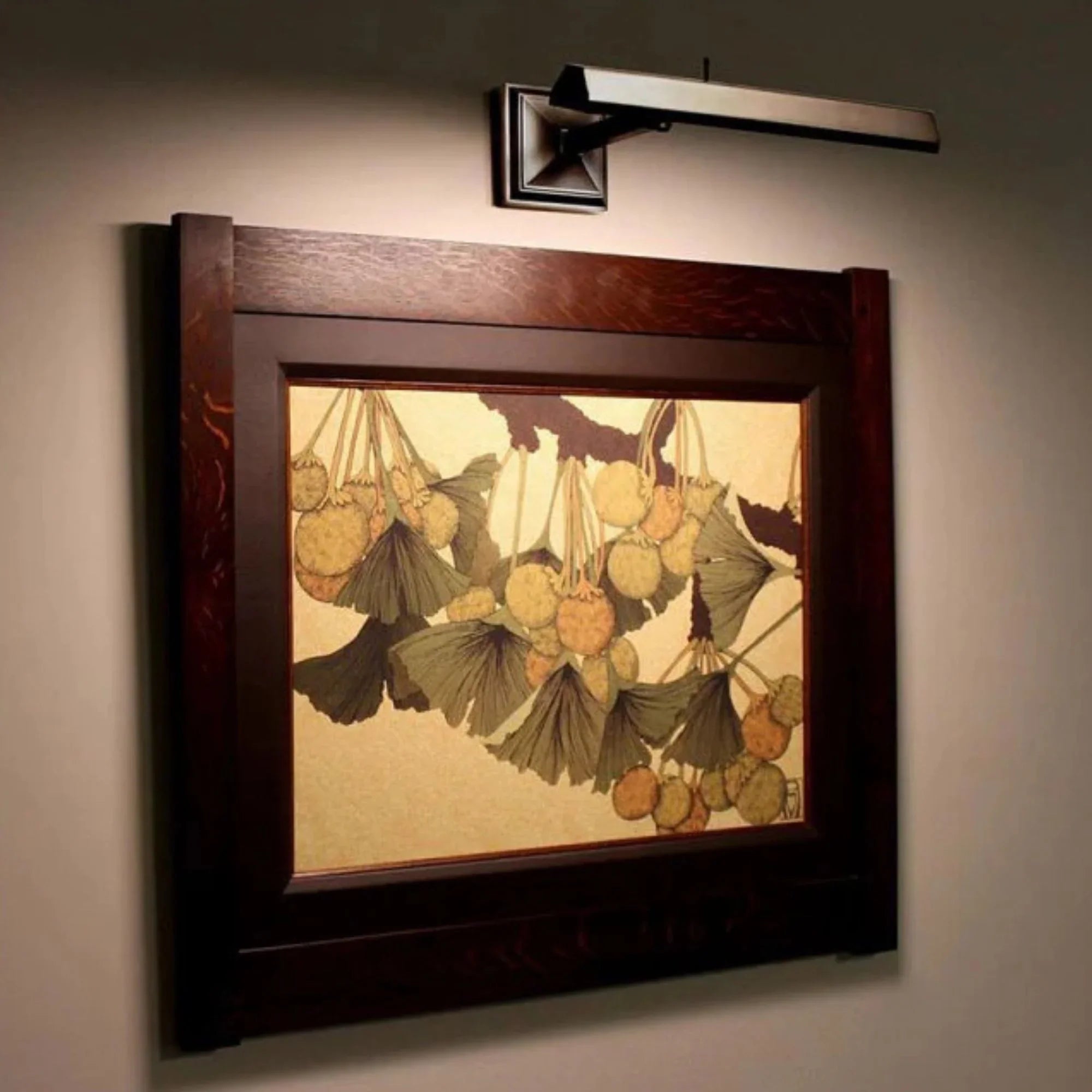 Hemmingway 25" LED Picture Light, Polished Nickel Finish - Bees Lighting