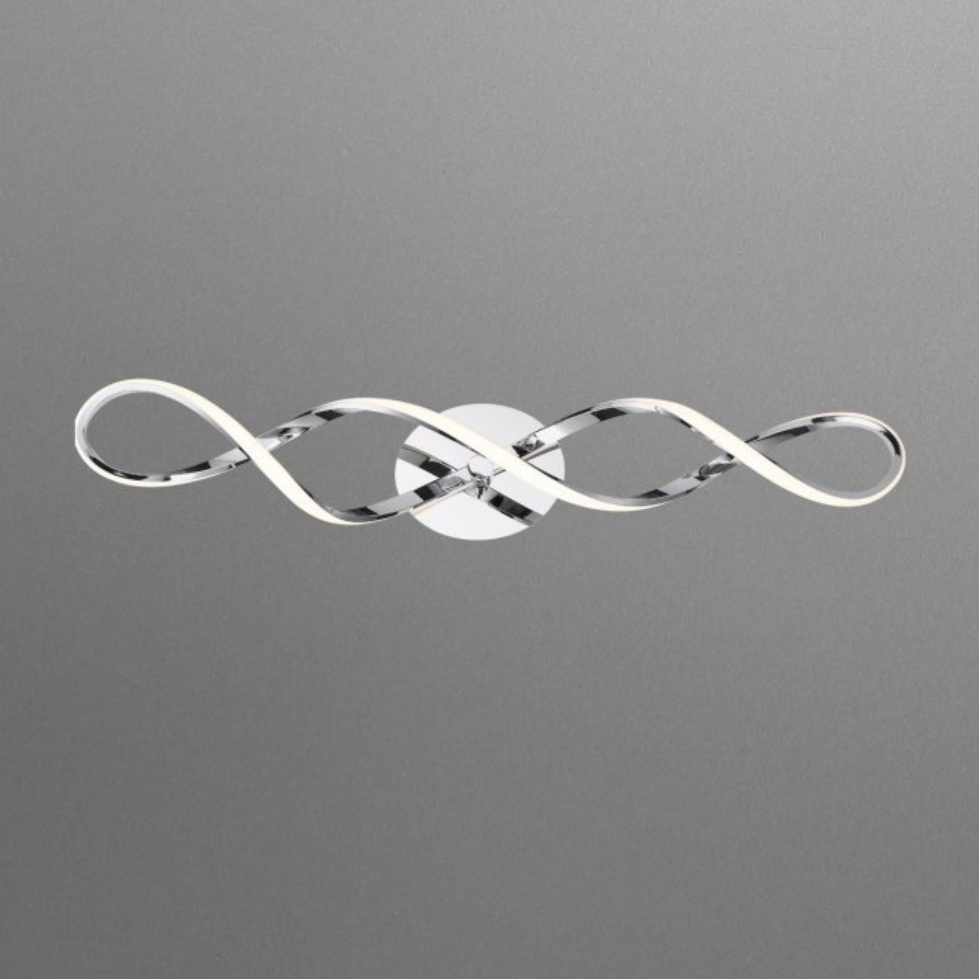 Interlace 38 in. LED Bath Bar 1637 Lumens 3000K Chrome Finish