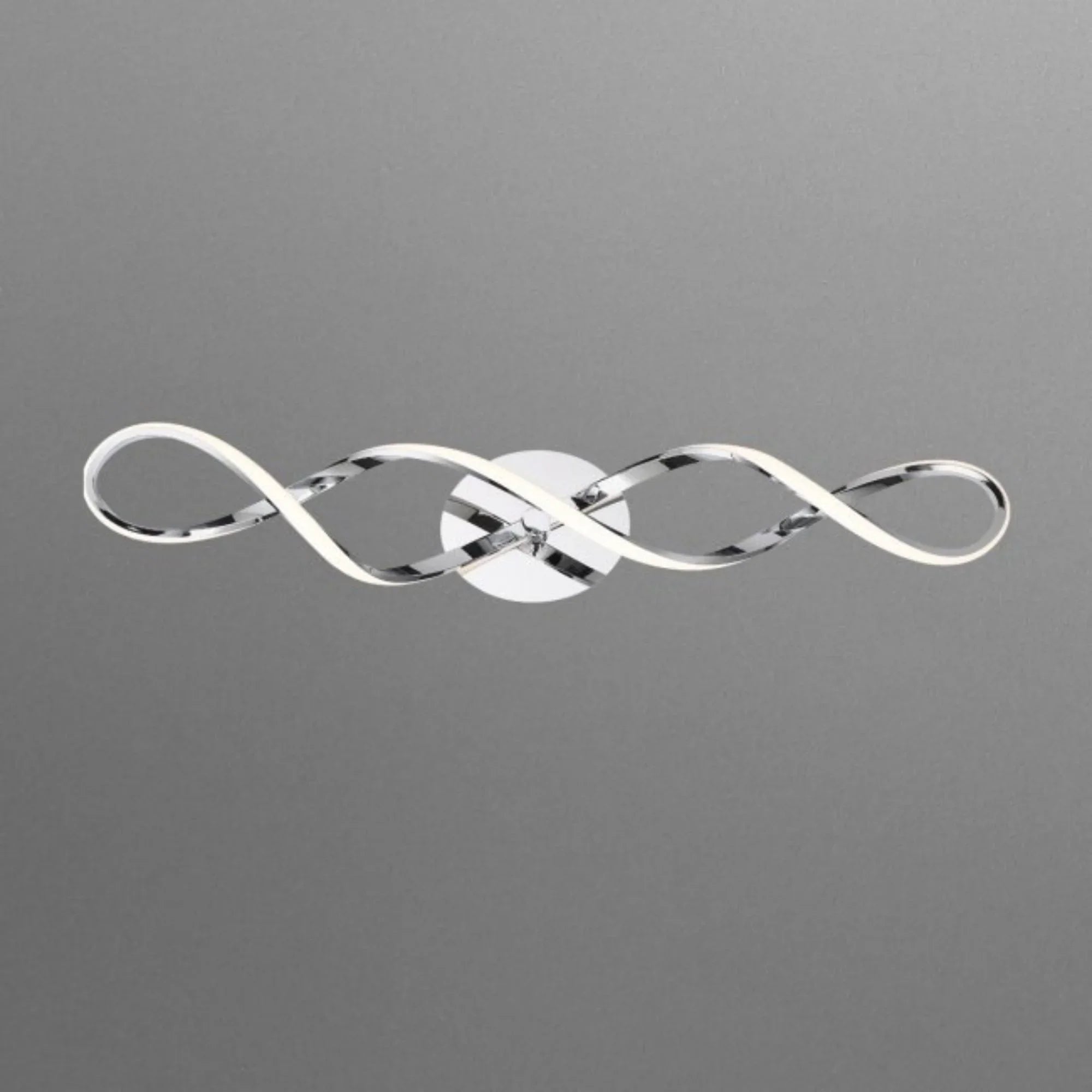 Interlace 38" LED Bathroom Vanity, Chrome Finish - Bees Lighting