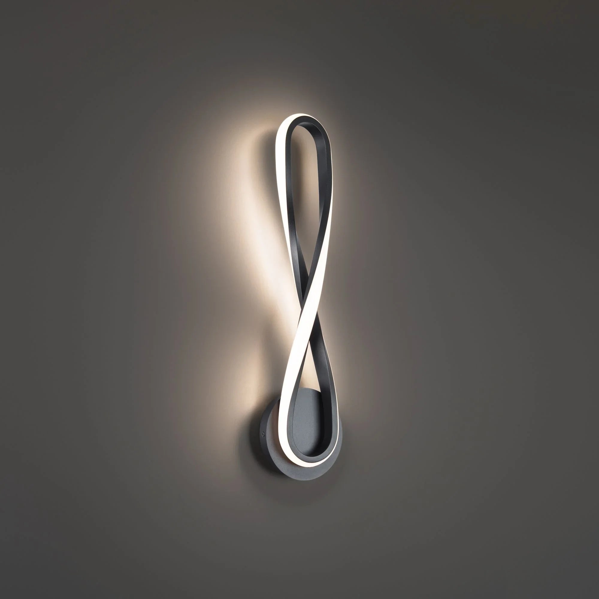 Marise 20" LED Wall Sconce, Black Finish - Bees Lighting