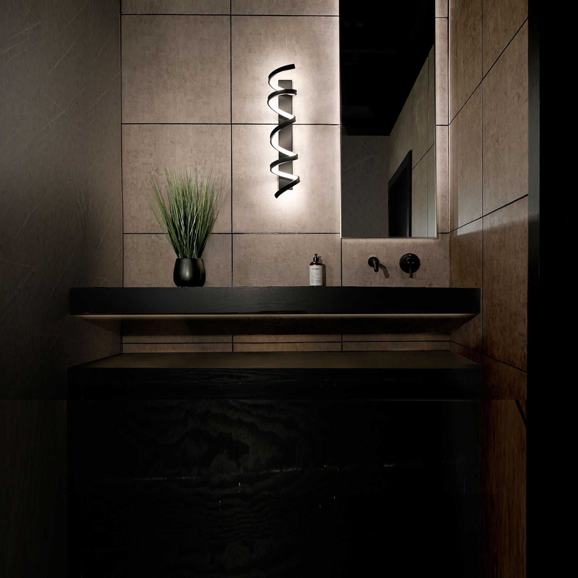 Marques Bathroom Vanity & Sconce 3000K
