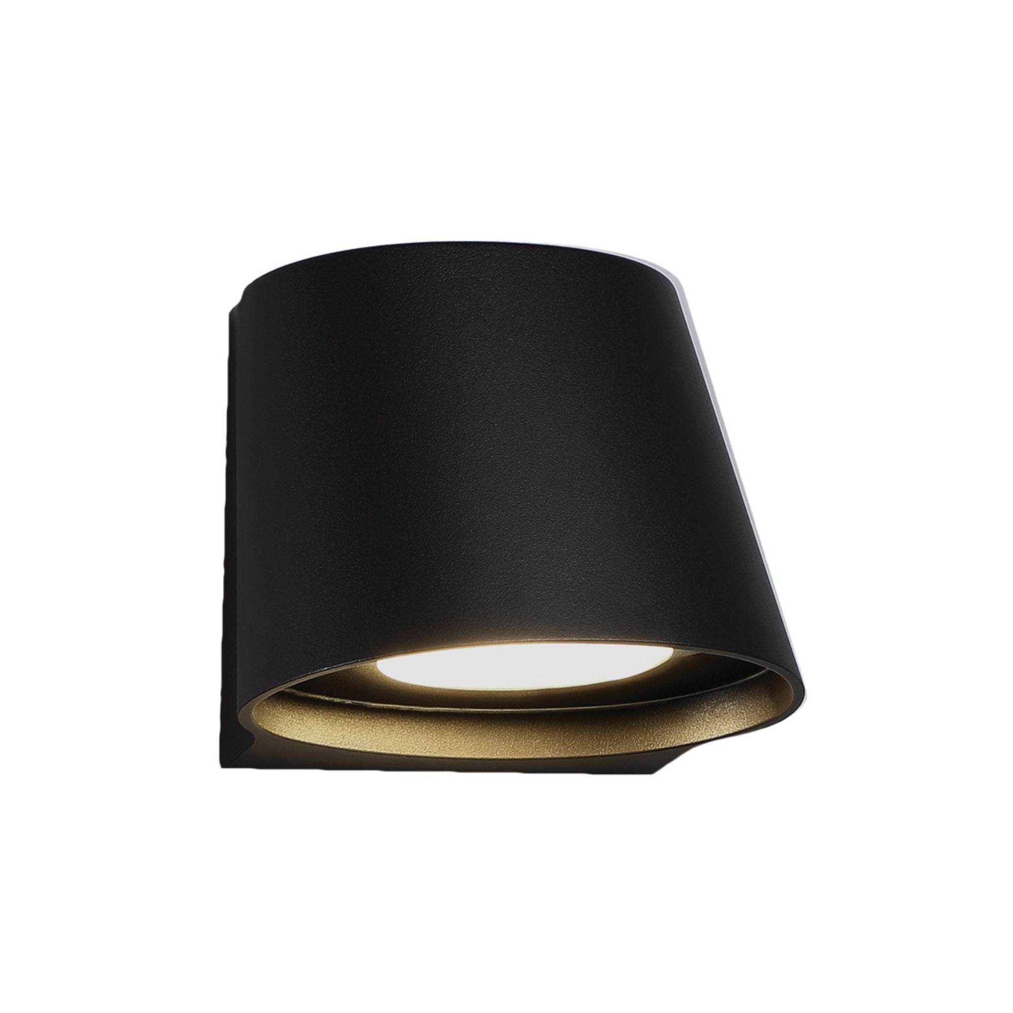 Mod 6 in. LED Outdoor Wall Sconce 3000K Black Finish