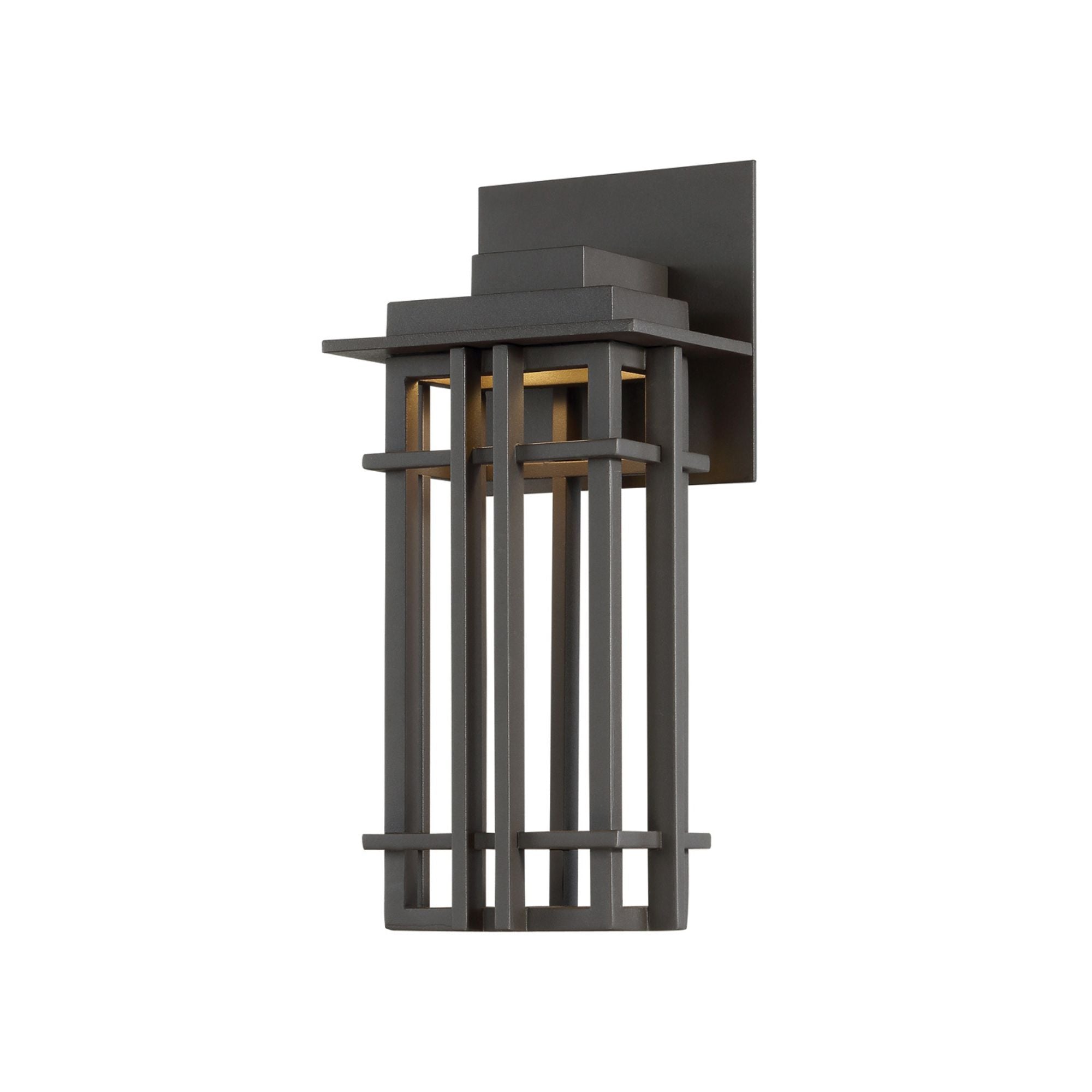 Nest 12 in. LED Outdoor Wall Sconce 180 Lumens 3000K Bronze Finish