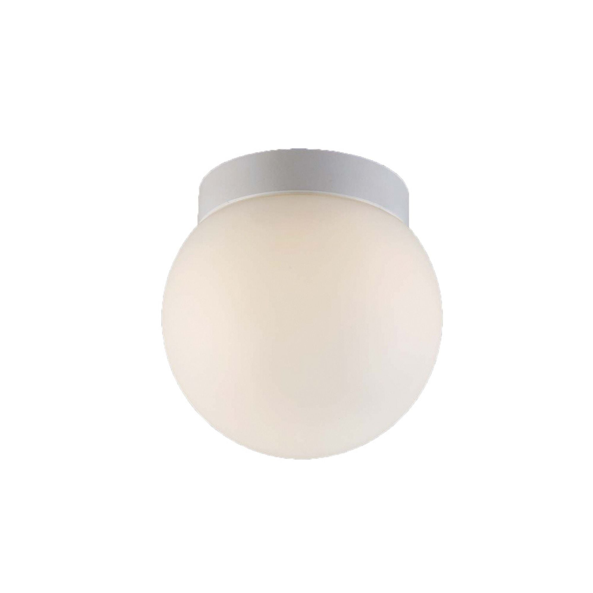 Niveous 6 in. LED Flush Mount Light White Finish