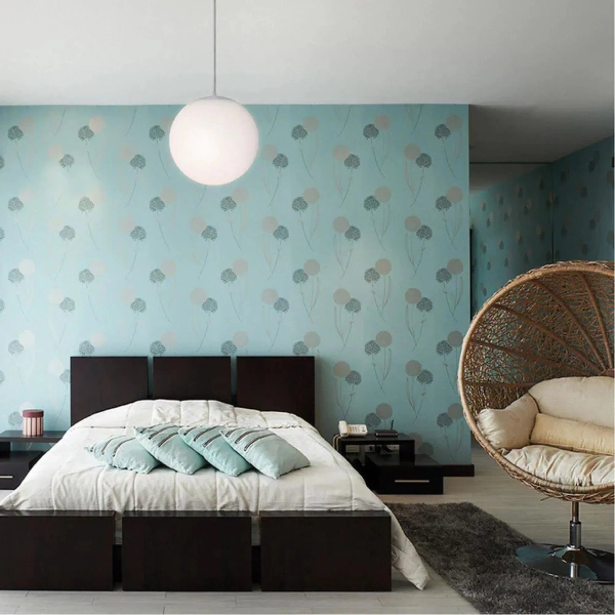 Niveous 7" LED Pendant, White Finish - Bees Lighting