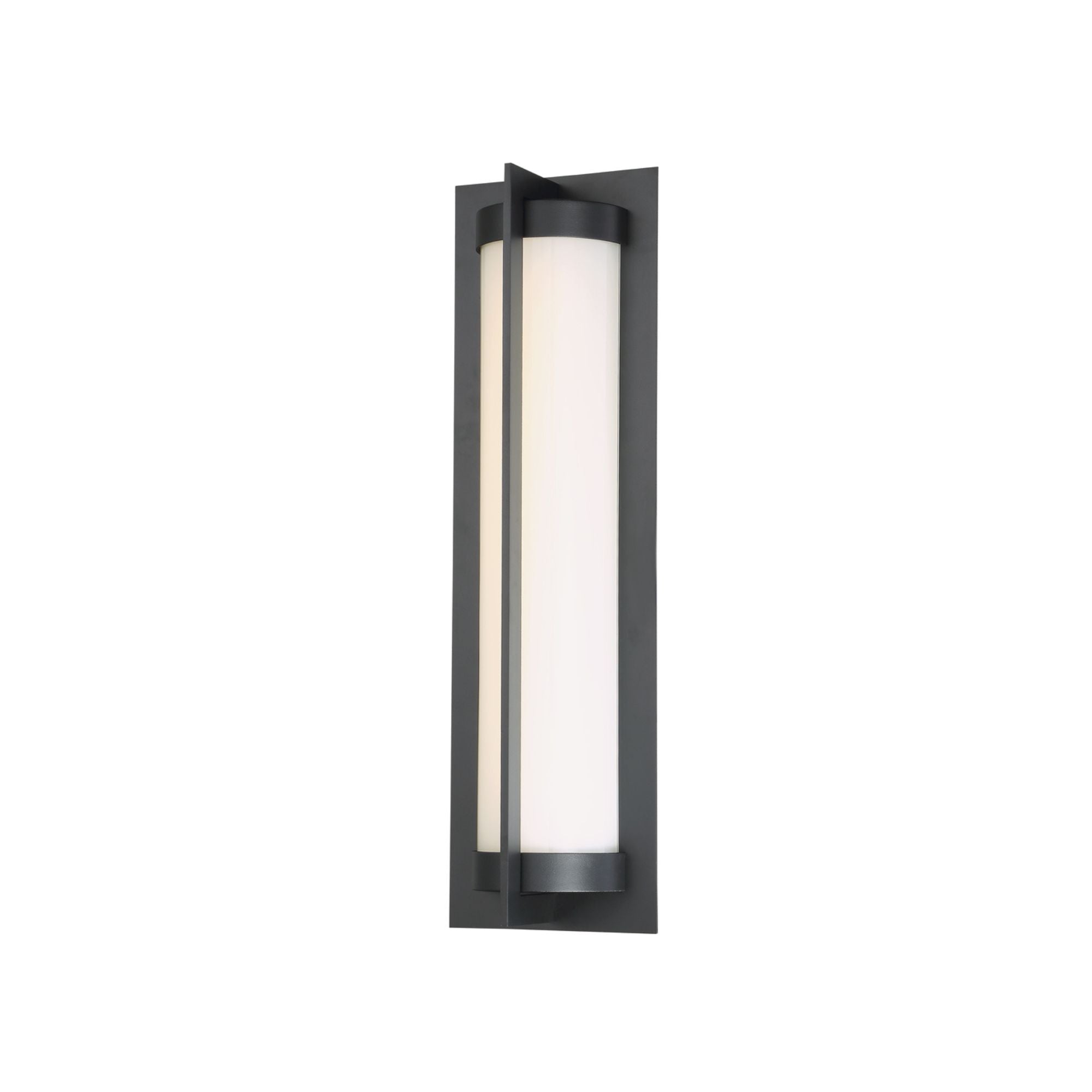 Oberon 20 in. LED Outdoor Wall Sconce Black