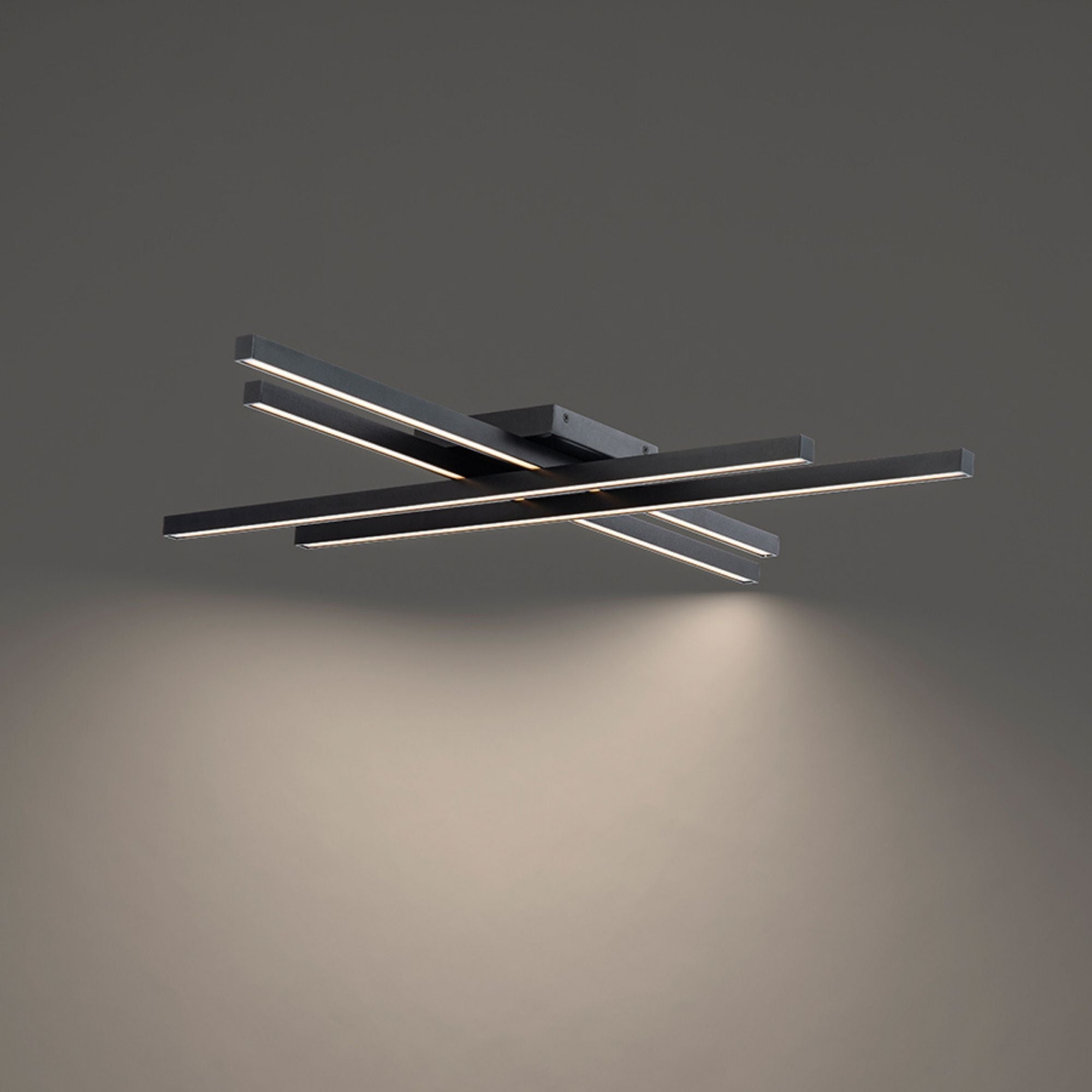 Parallax Flush Mount Ceiling Light, Selectable CCT